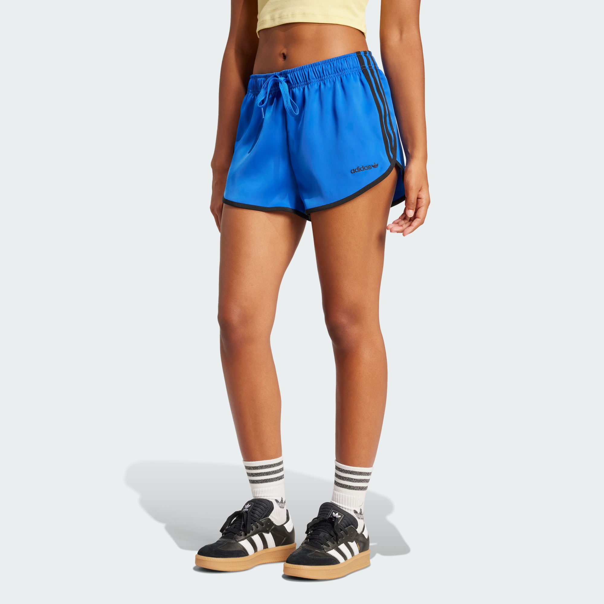 Adidas Originals Women Short Sprinter Shorts Blue