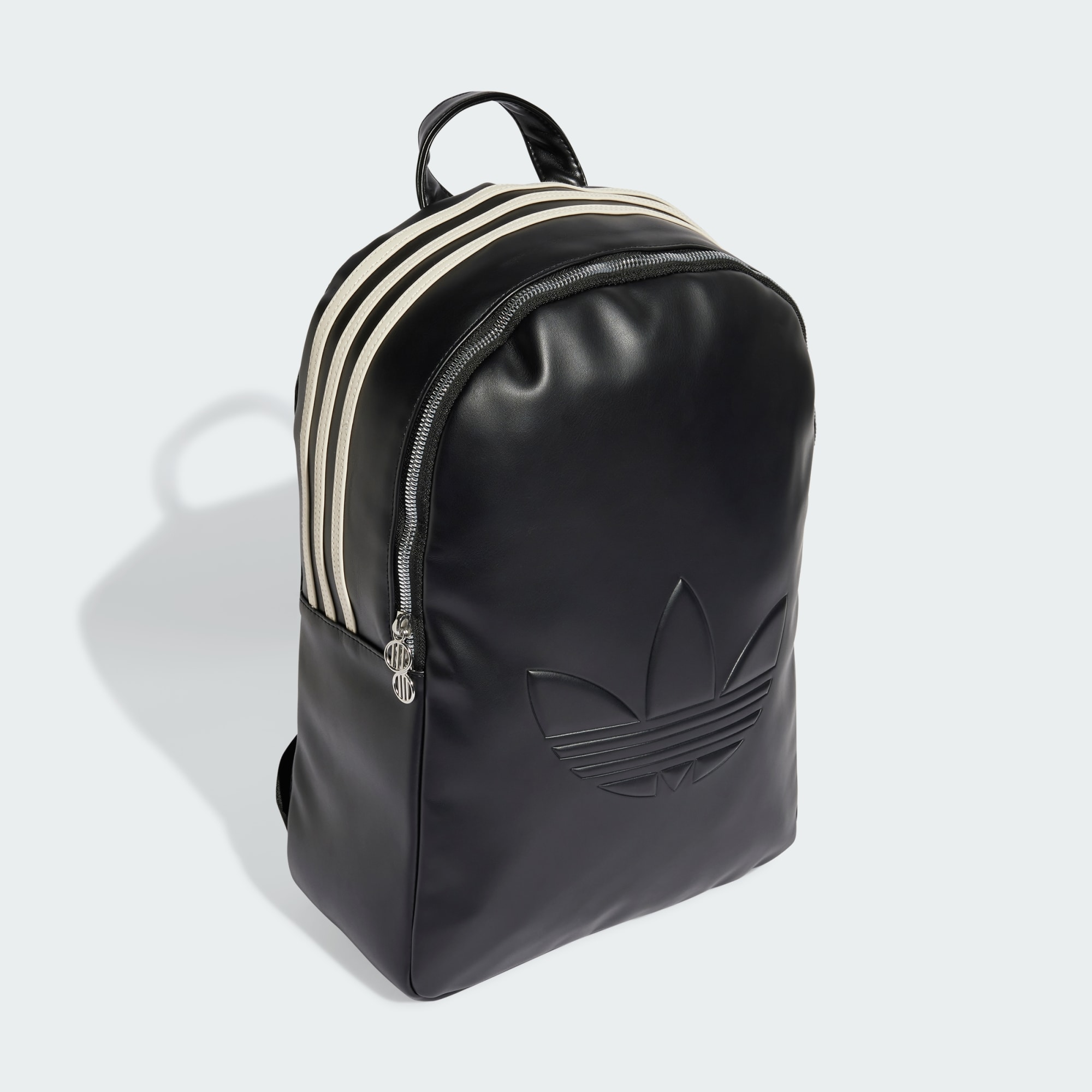 Adidas Originals  Polyurethane Backpack Outline Trefoi Black