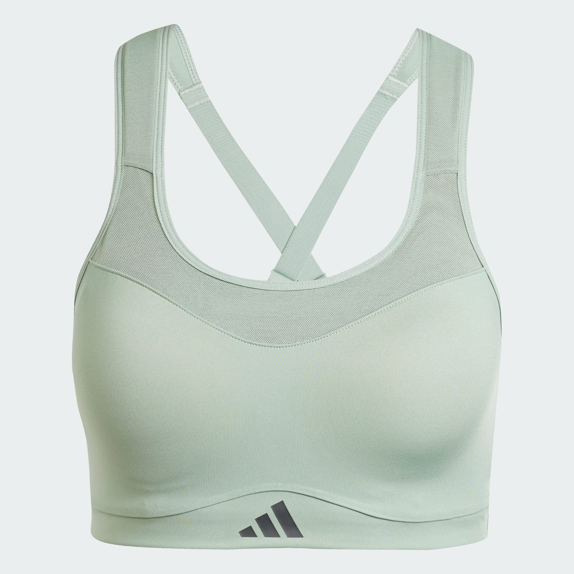 Adidas Women's White Tlrd Impact Training High Support Bra Xsab