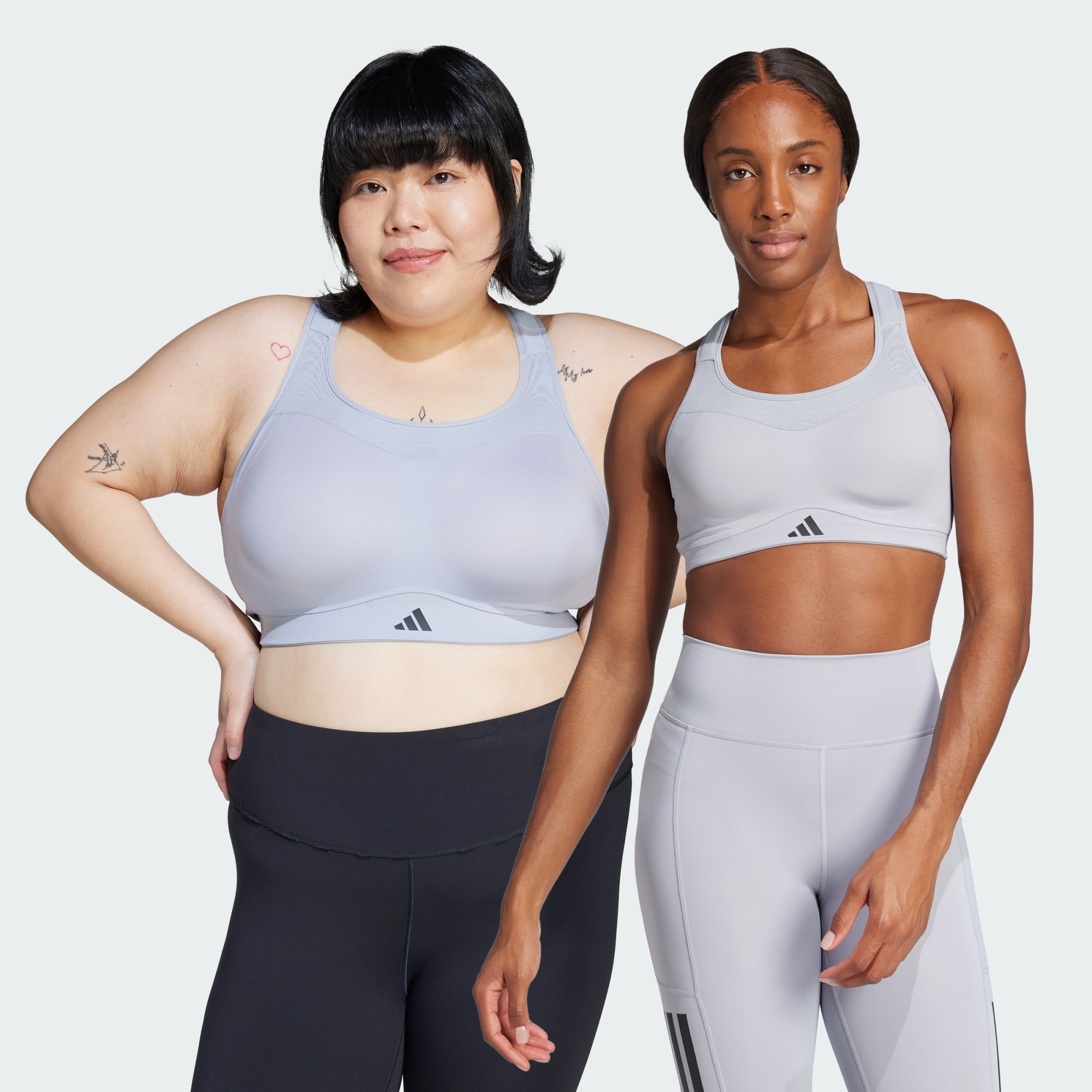Adidas Women's White Tlrd Impact Training High Support Bra Xsab