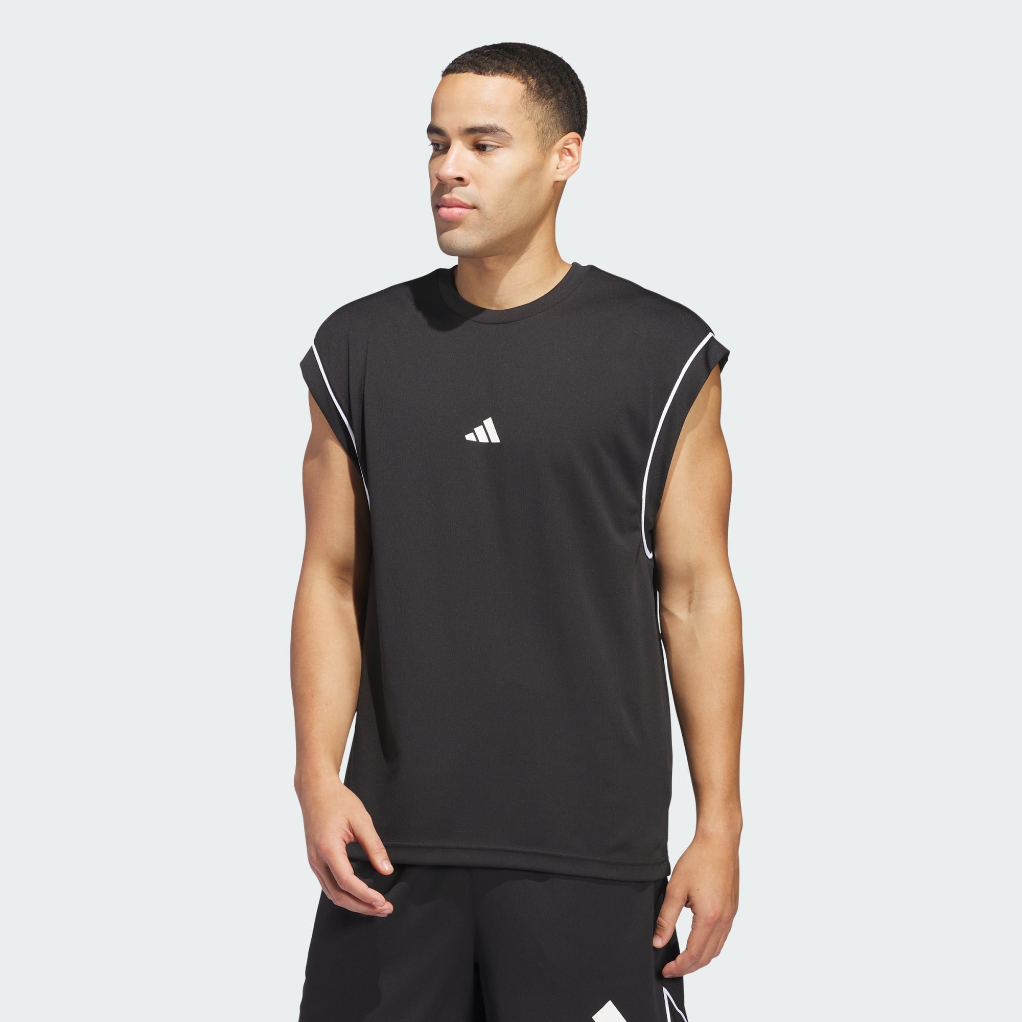 Adidas Men Basketball All World Sleeveless Tank Top Green