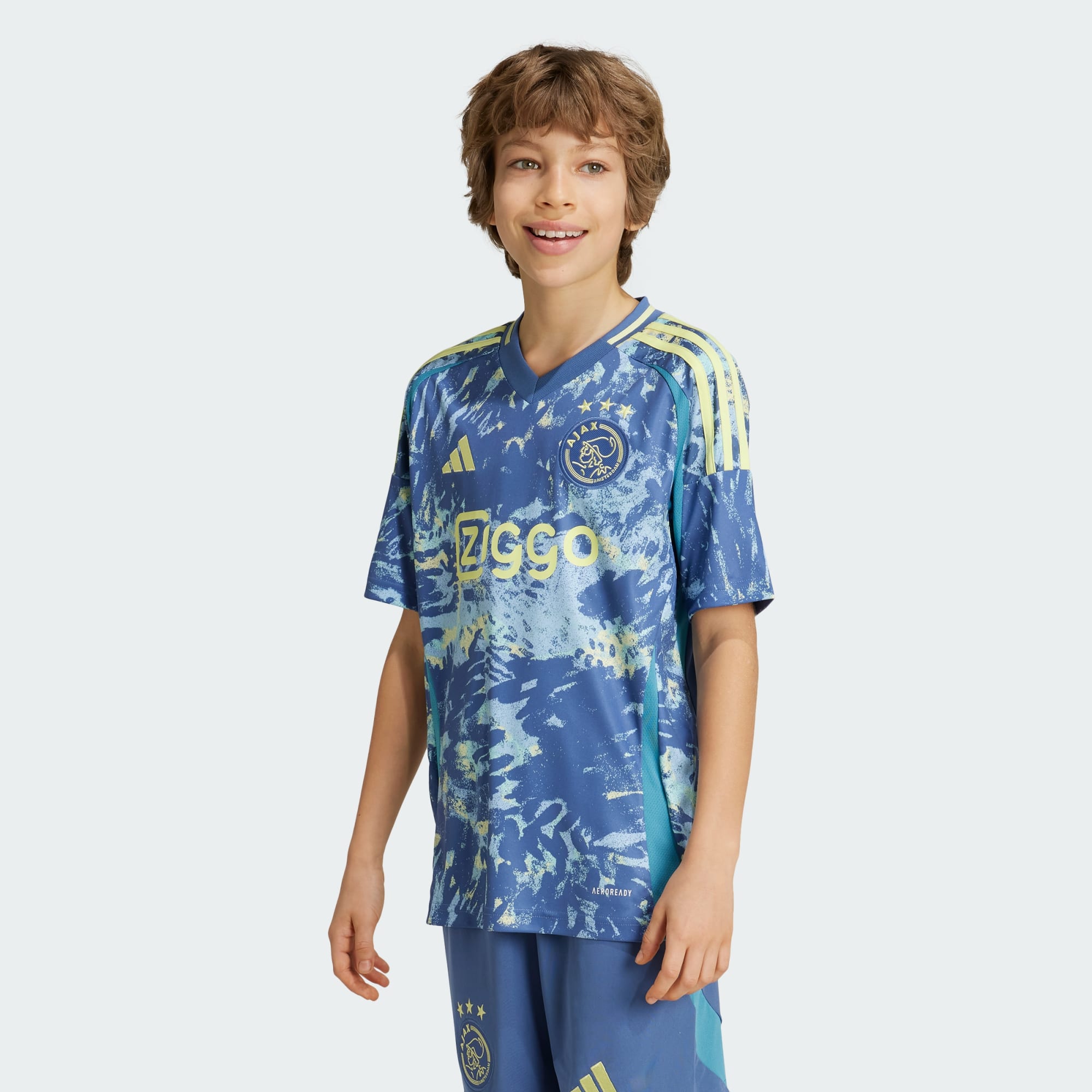 adidas Kids Ajax Amsterdam 24/25 Away Jersey Kids - Junior Clothing ...