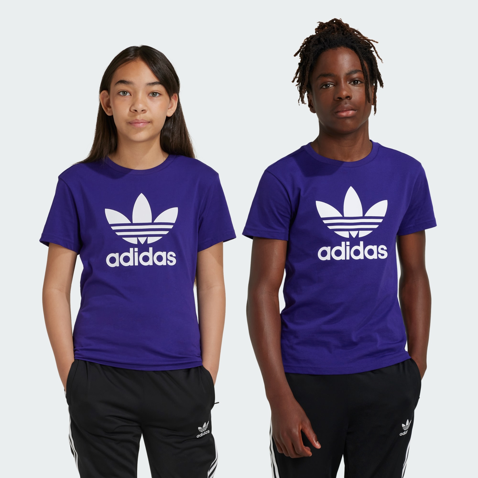 Adidas Originals Kids Adicolor Trefoil Tee Kids Green