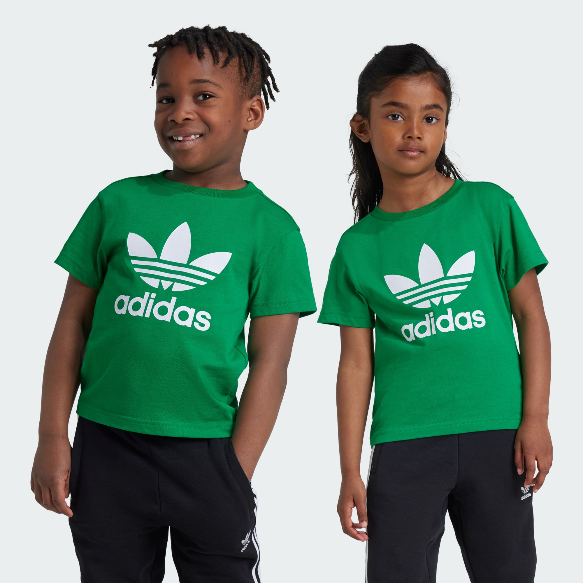 Adidas Originals Kids Adicolor Trefoil Tee Kids Red