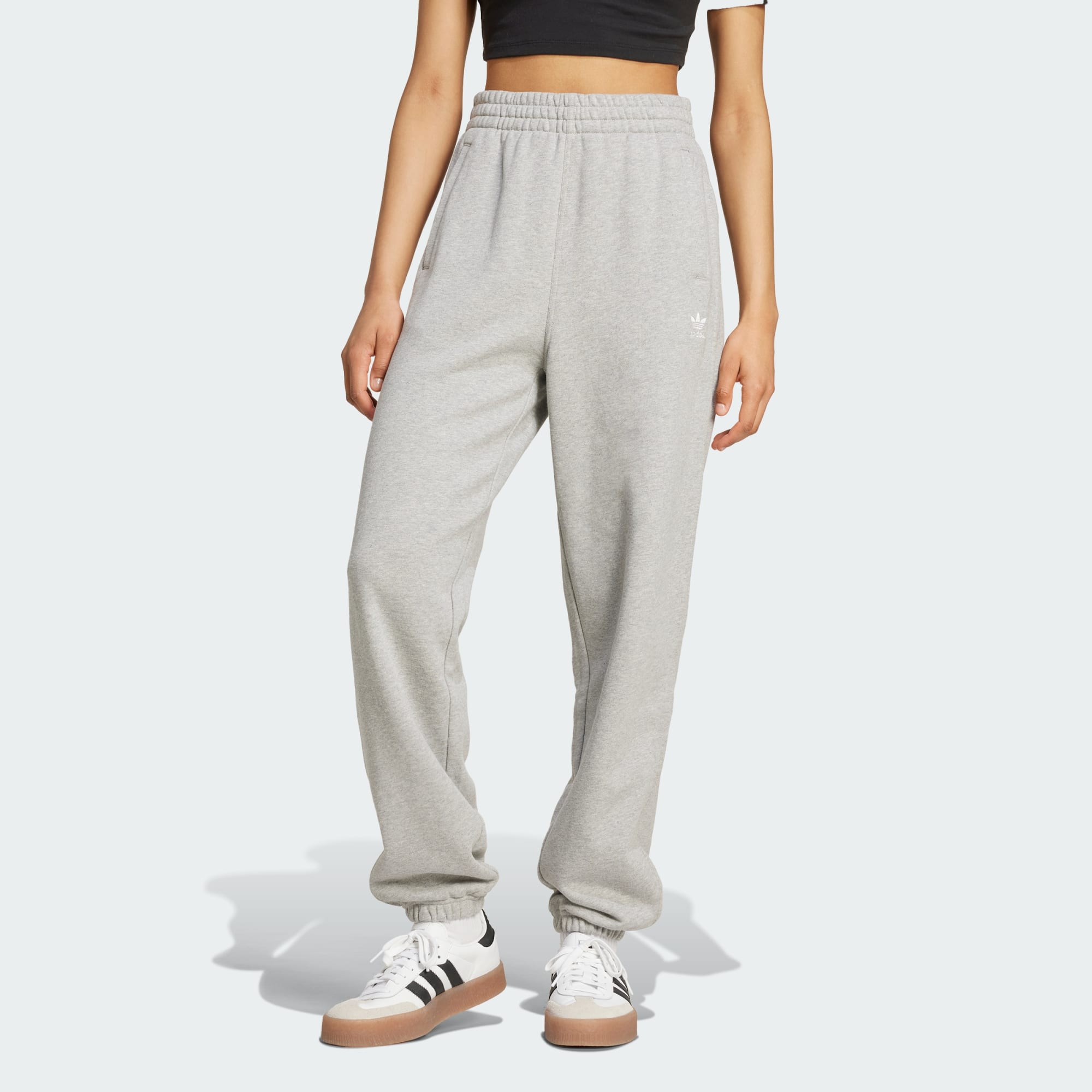 Adidas Originals Women Essentials French Terry Joggers Grey