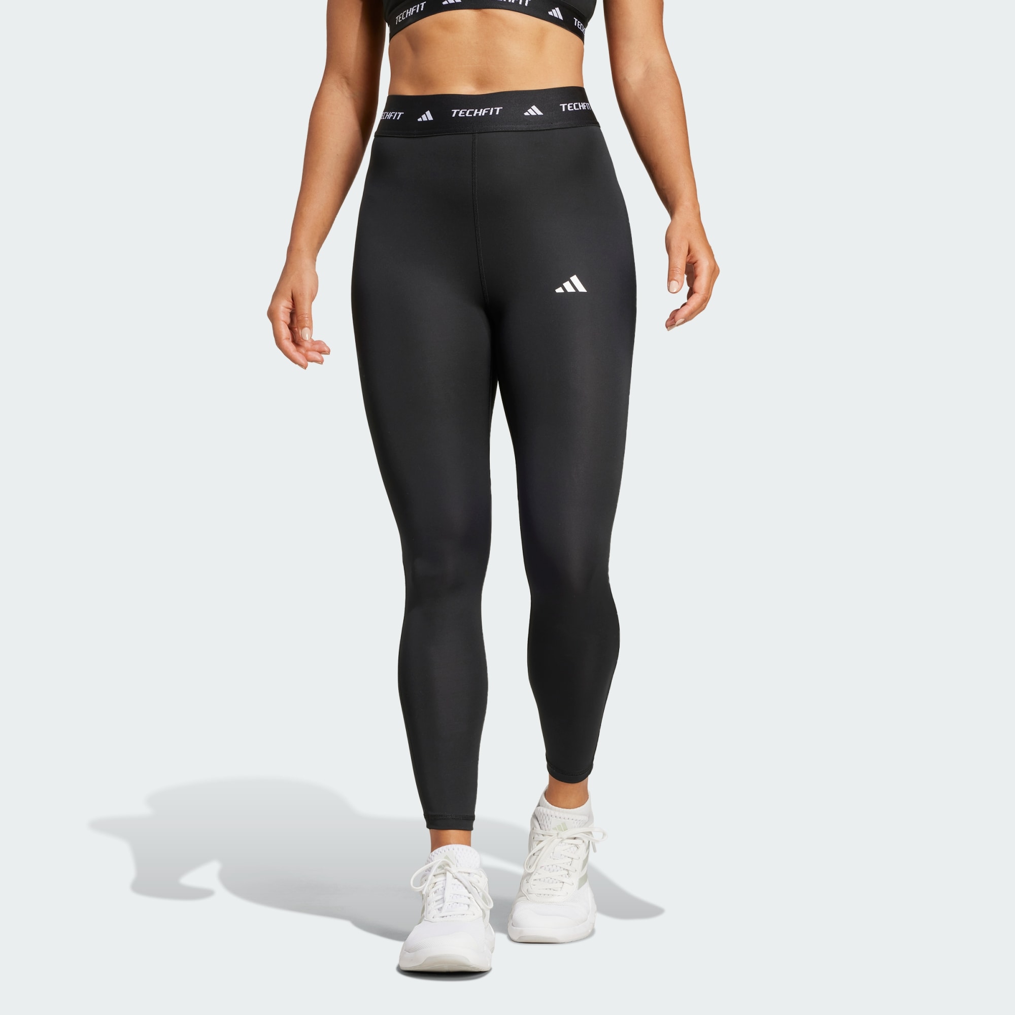 Adidas Women Techfit 7 8 Leggings Black