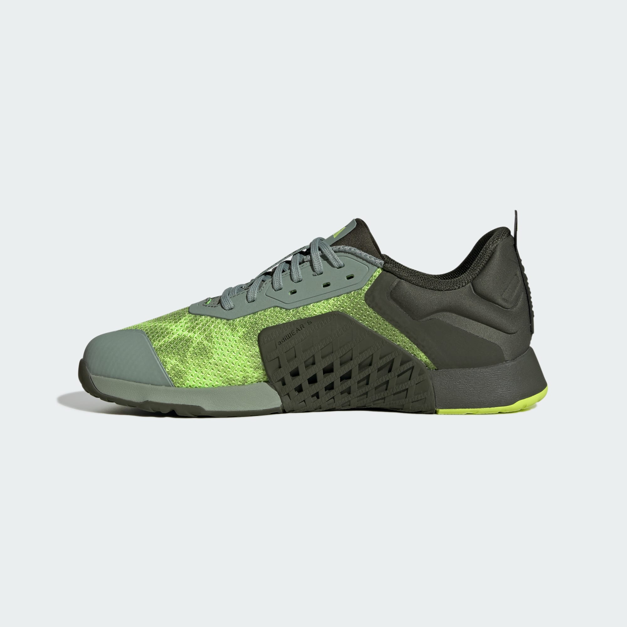 Adidas Grey Men Dropset 3 Shoes Size 4