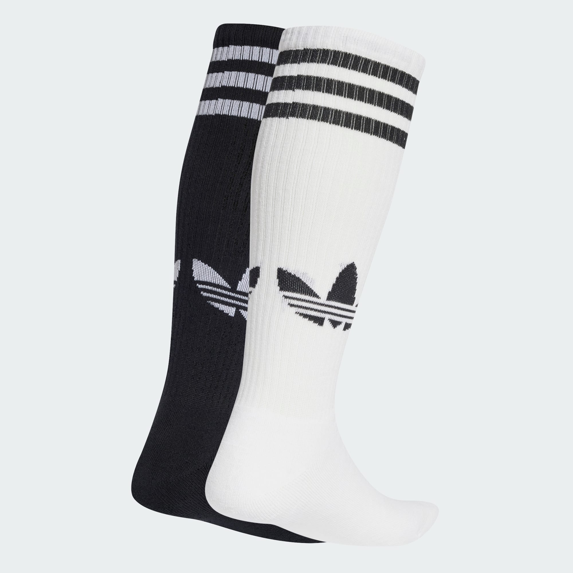 Adidas Originals  Knee Sock 2 Pairs White