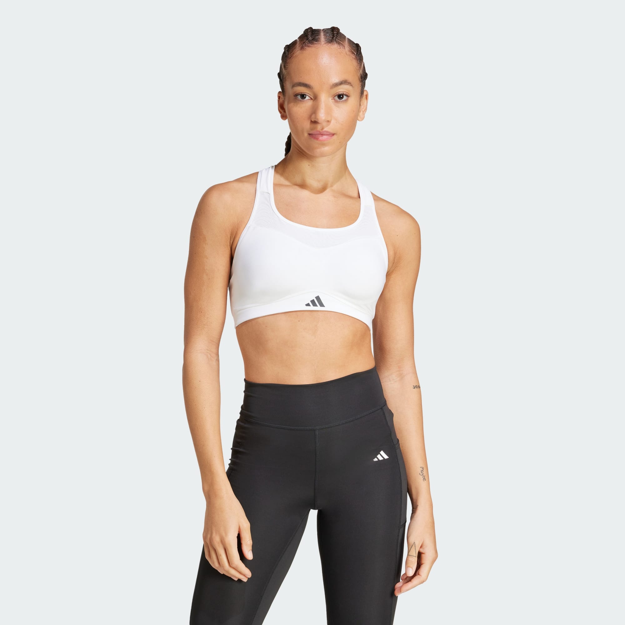 Adidas Women Tlrd Impact Training High Support Bra White