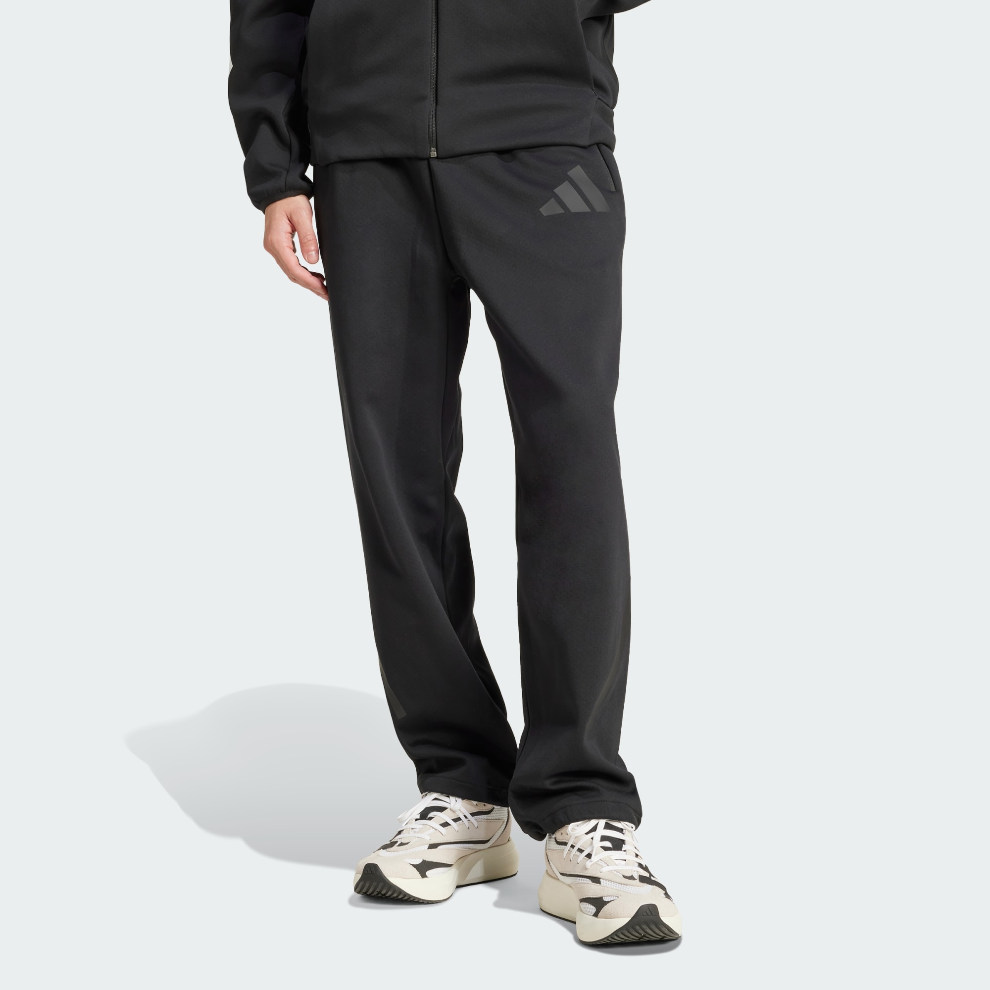 Adidas Men Z.n.e. Open Hem Pants Beige