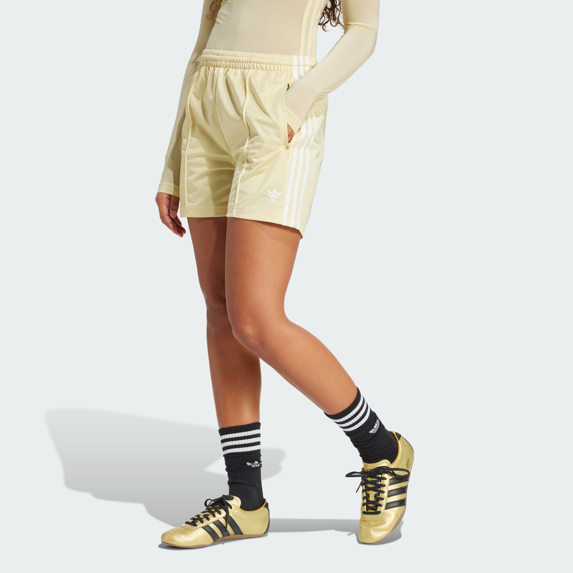 Adidas Originals Women Firebird Shorts Blue