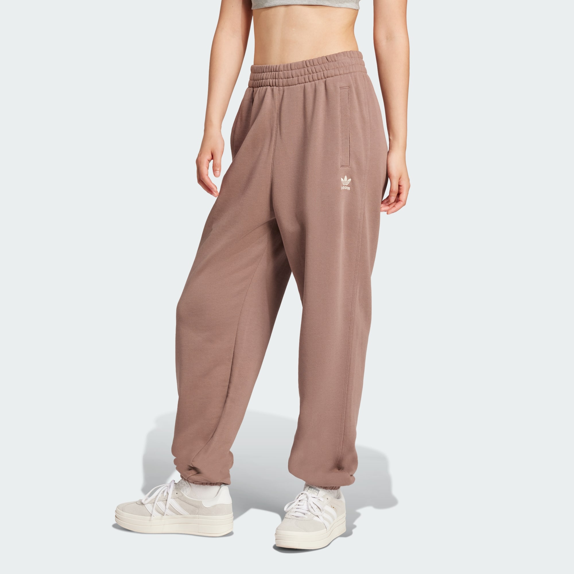 Adidas Originals Women Essentials French Terry Joggers Grey
