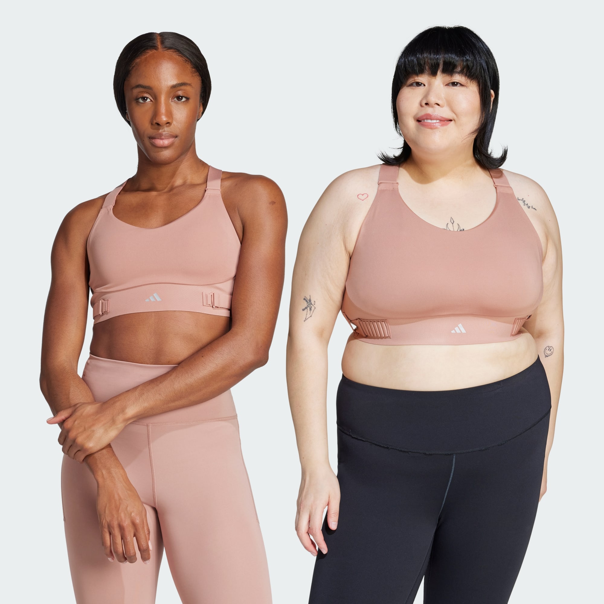 Adidas Women Fastimpact Luxe Run High Support Bra Blue