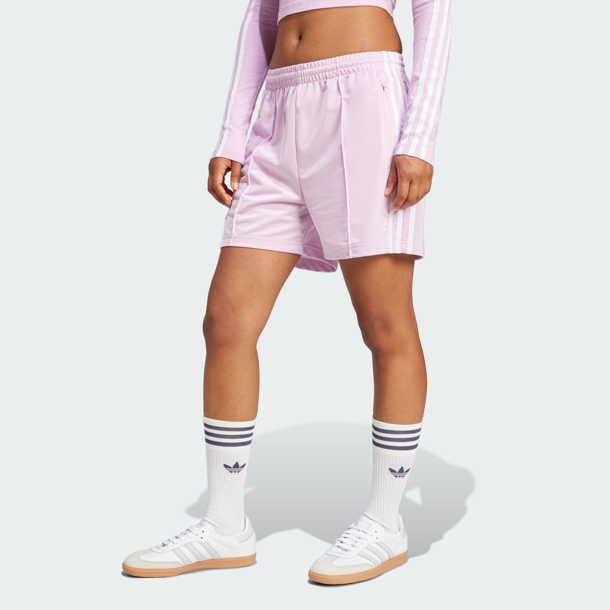 Adidas Originals Women Firebird Shorts Blue