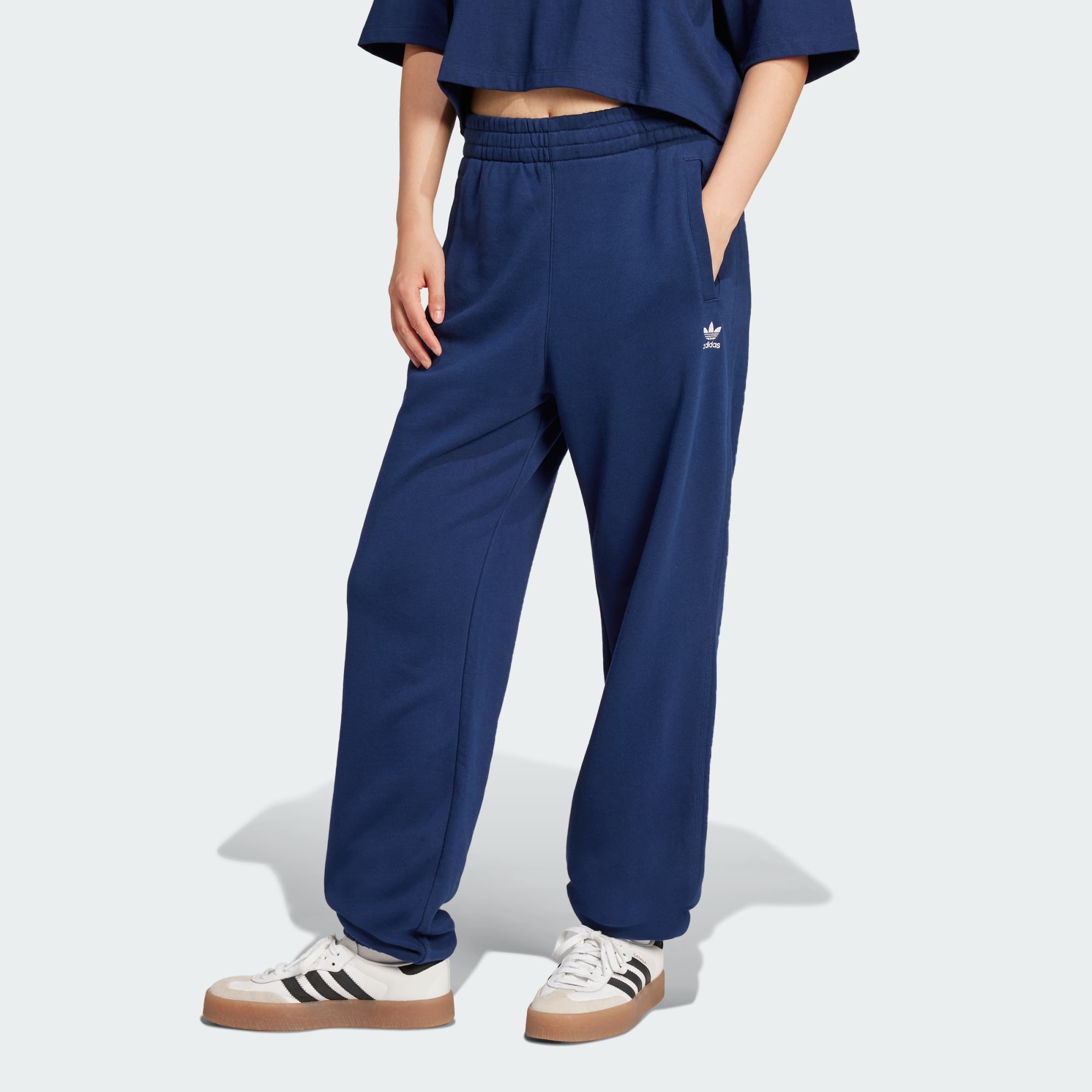 Adidas Originals Women Essentials French Terry Joggers Grey