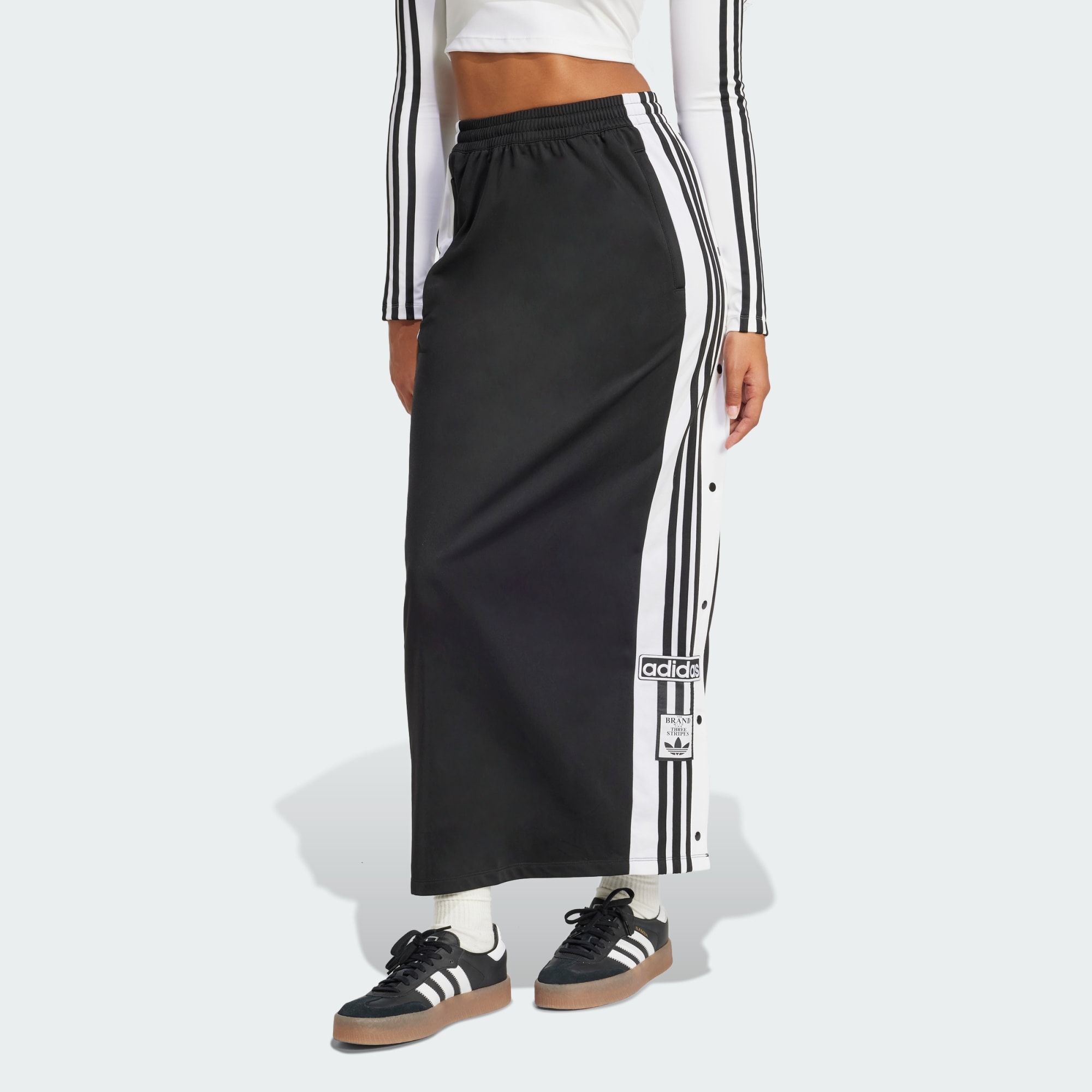 Adidas Originals Women Adicolor Adibreak Maxi Skirt Black
