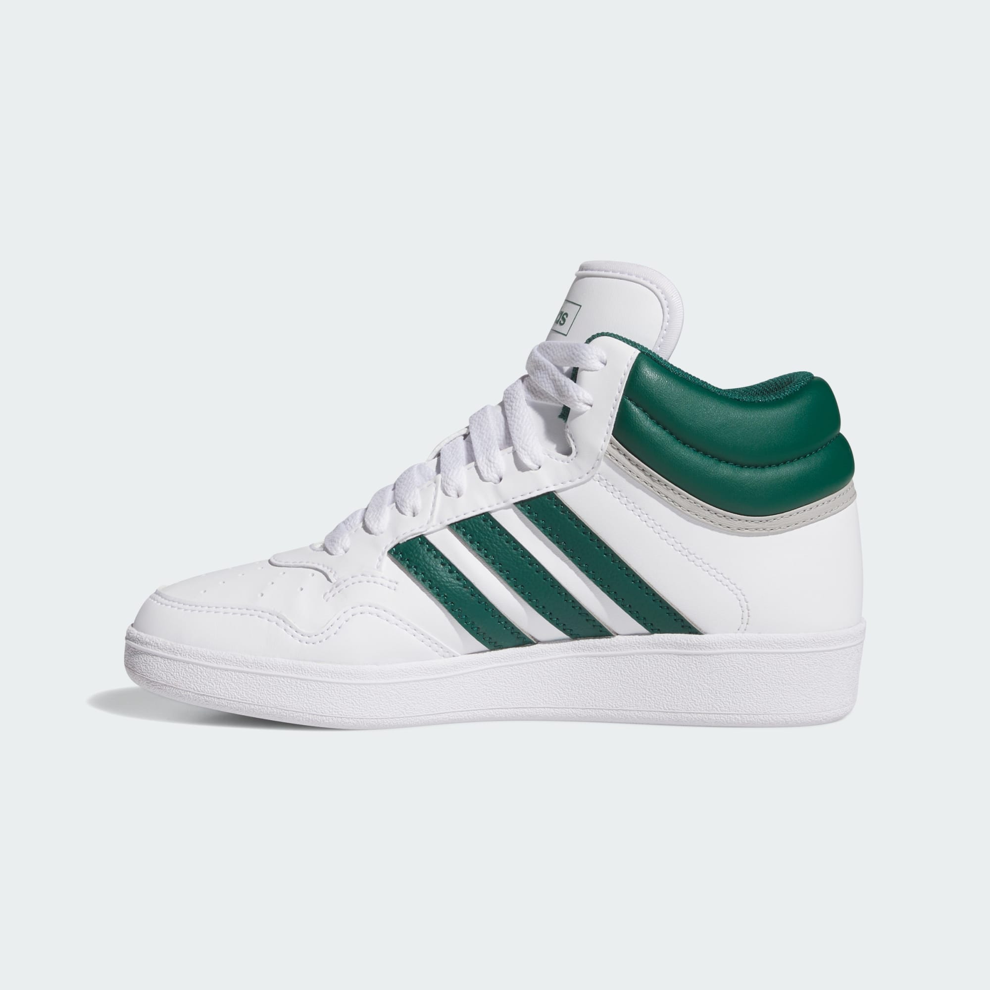 Adidas Unisex Kids White Kids Hoops 4.0 Mid Shoes Kids Size 3.5