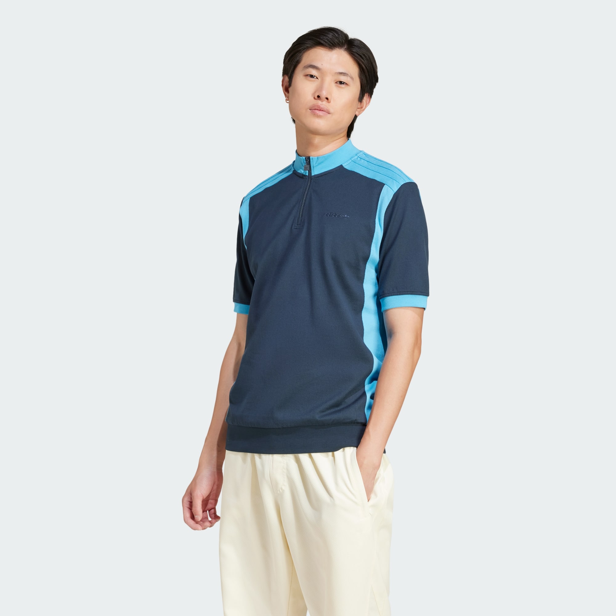 Adidas Originals Men Cycling Top Blue