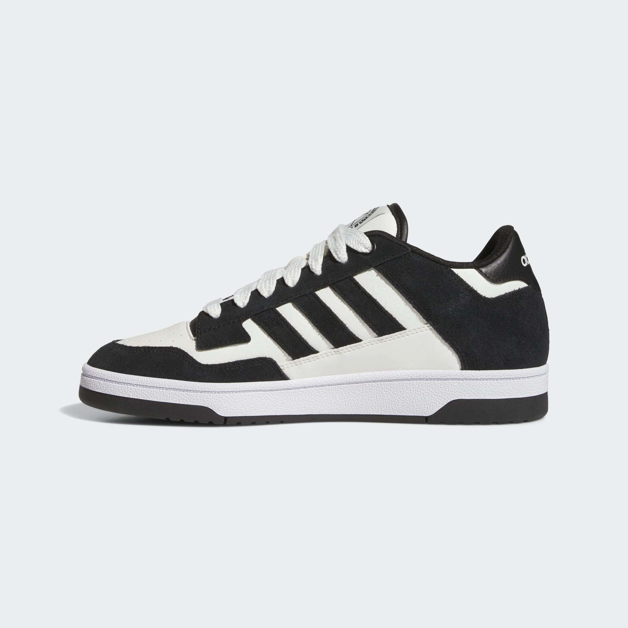 Adidas Unisex Grey Rapid Court Low Shoes Size 9