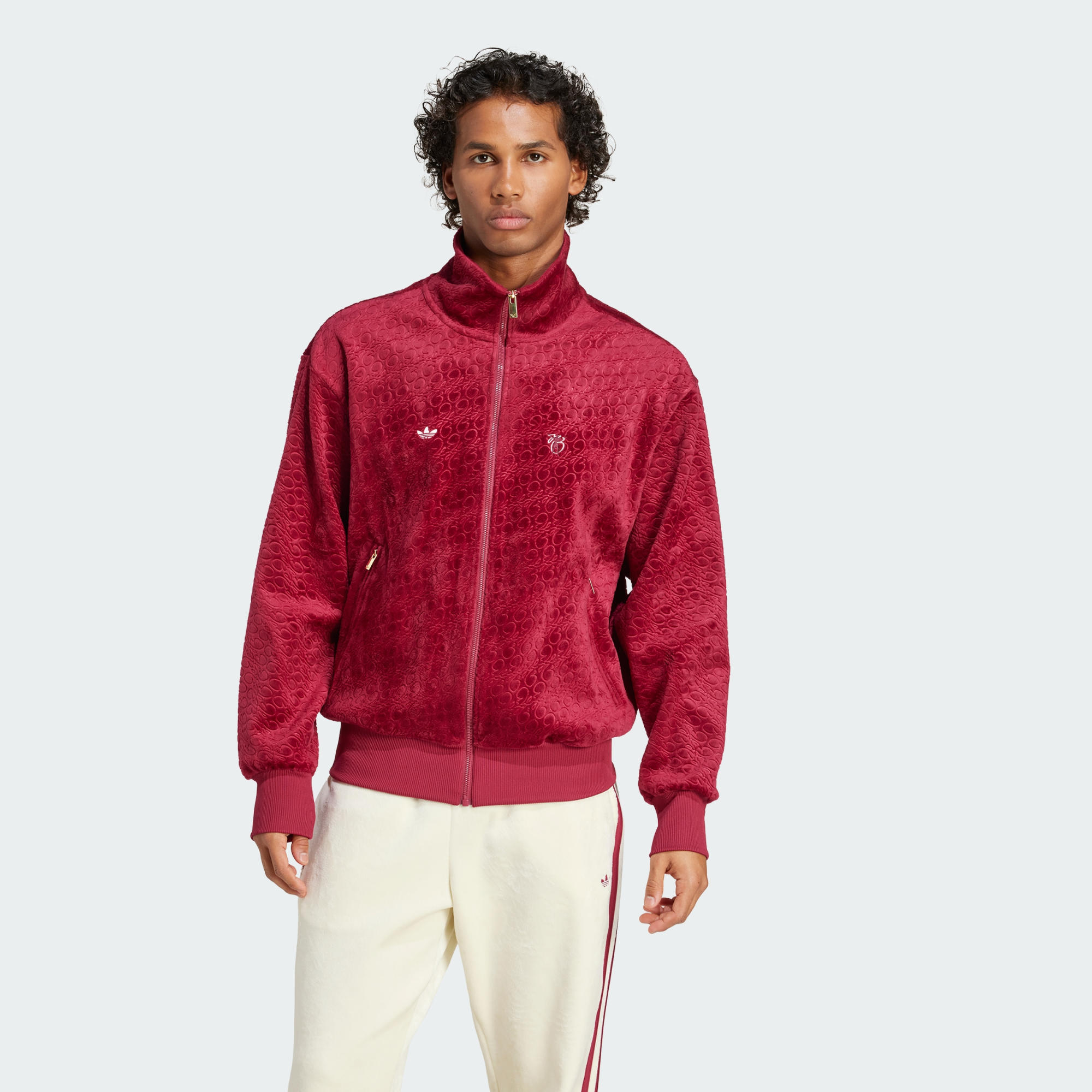 Adidas Men Jude Bellingham Track Top Burgundy