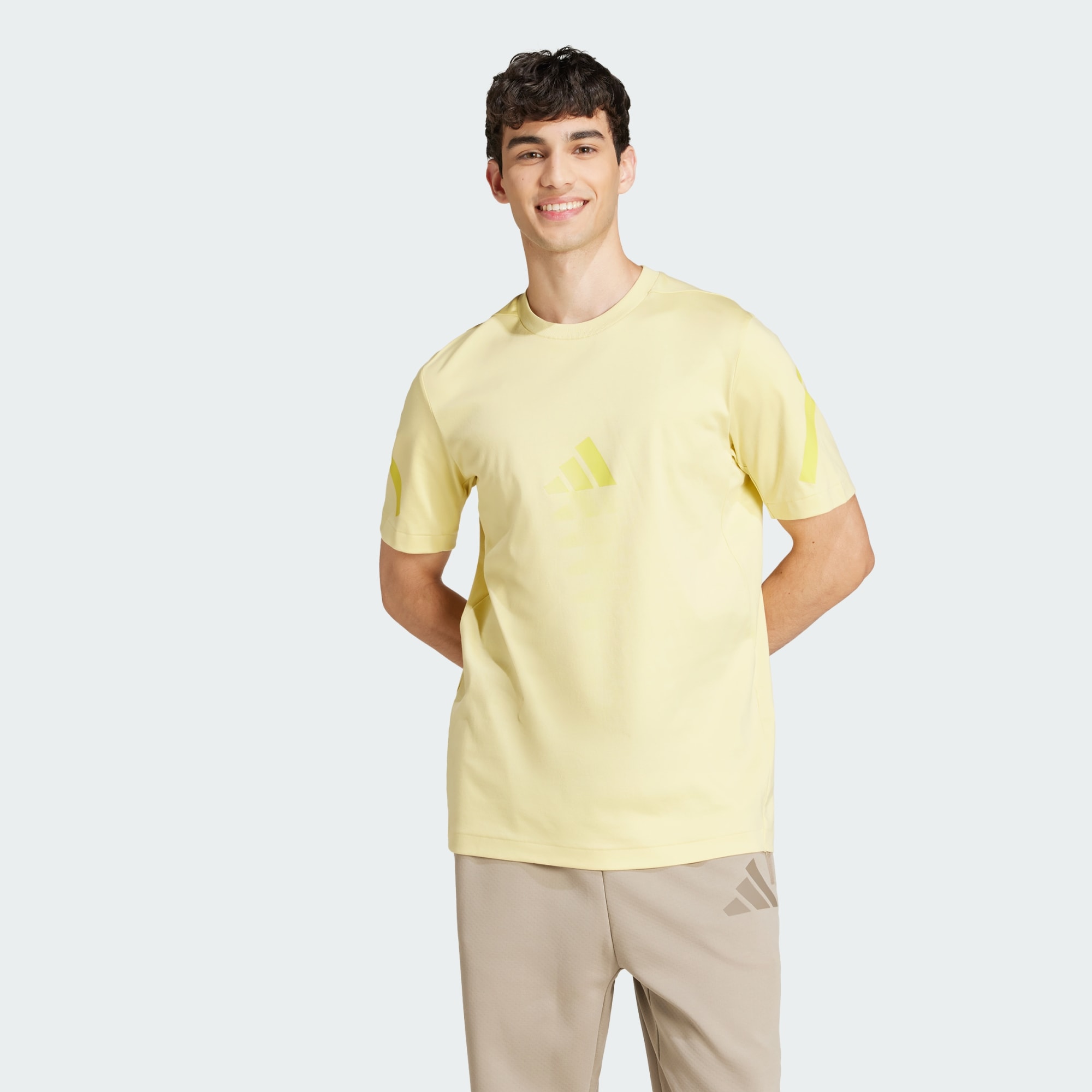 Adidas Men Z.n.e. Tee Grey