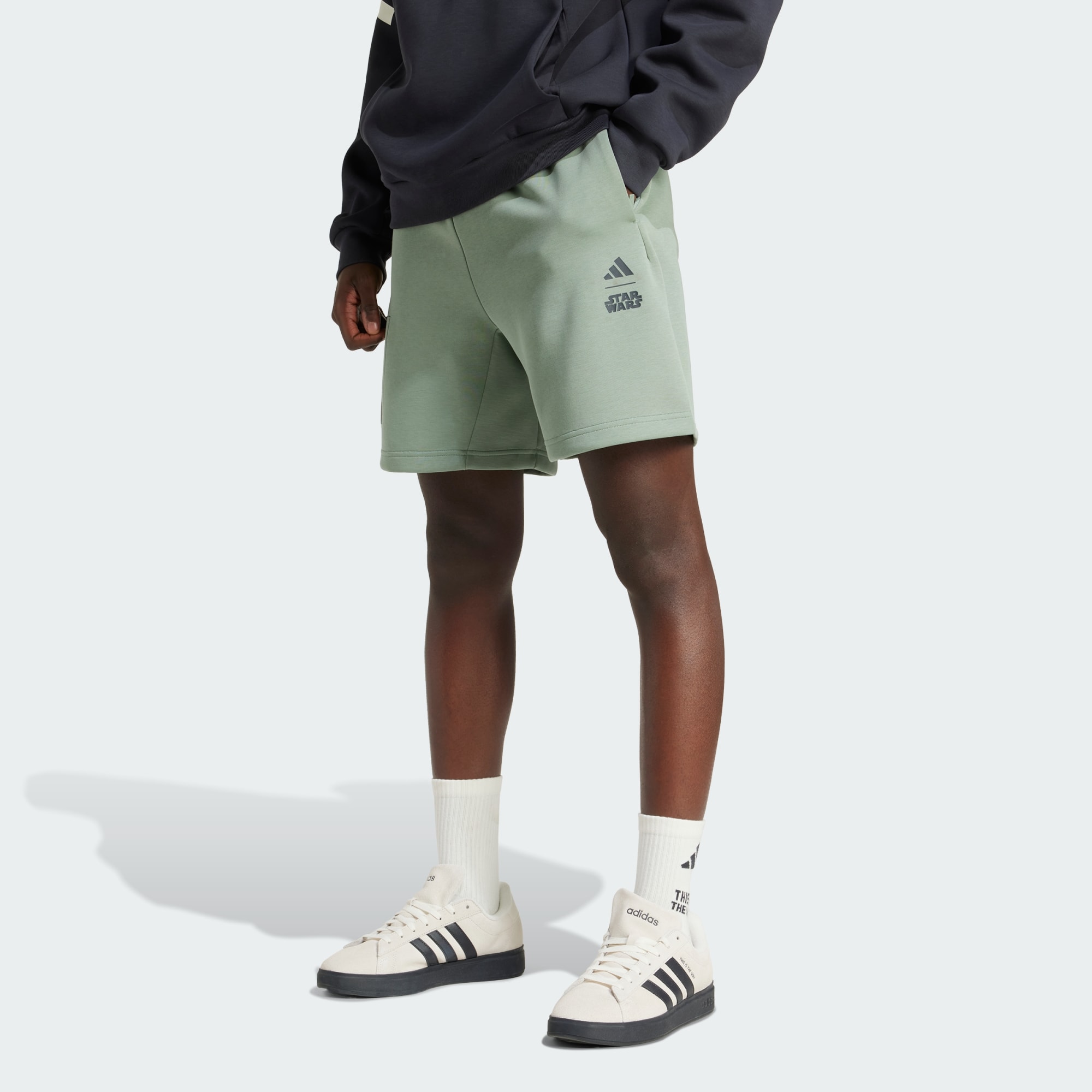 Adidas Men Star Wars The Mandalorian™ Shorts Beige
