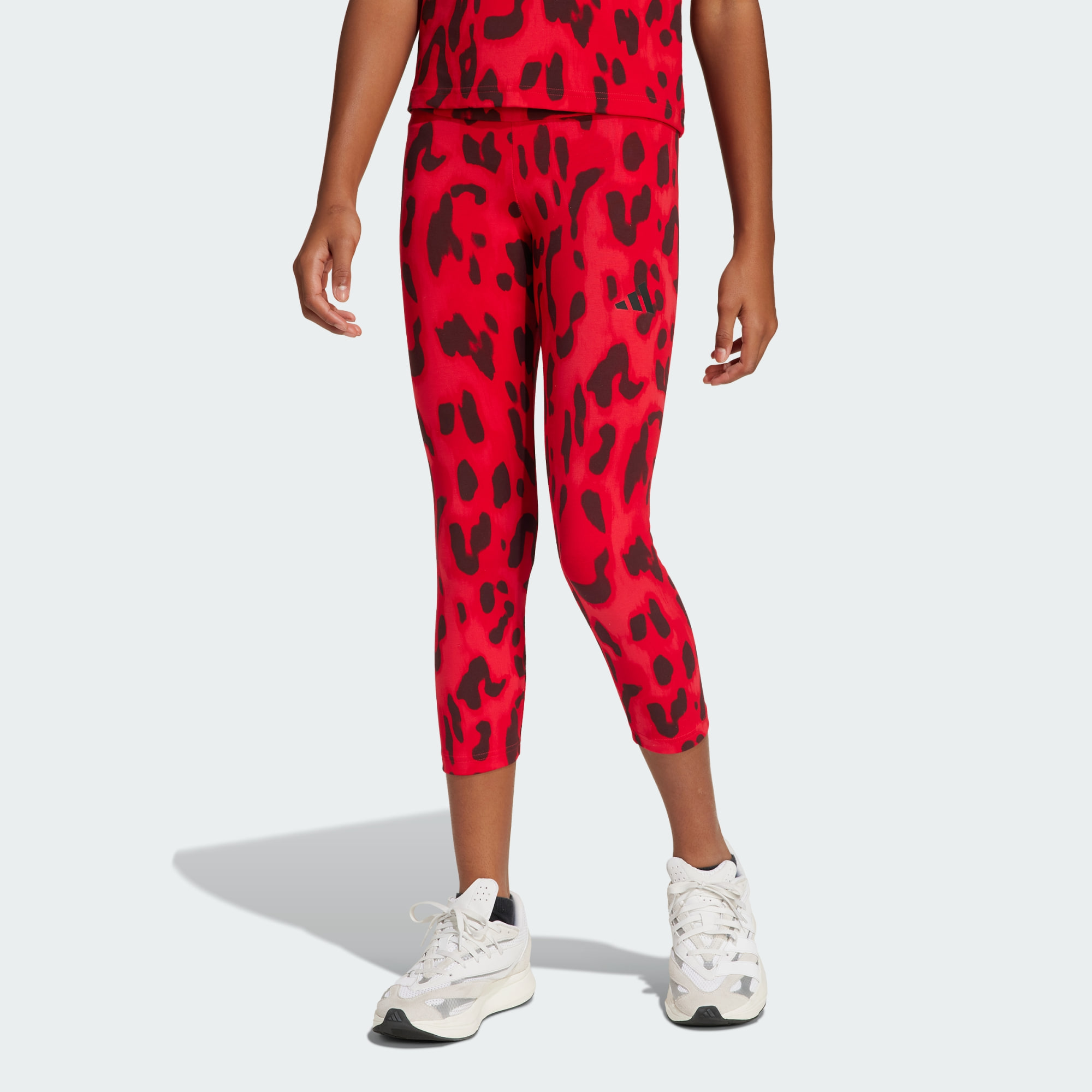 Adidas Kids Future Icons 7 8 Leggings Kids Grey