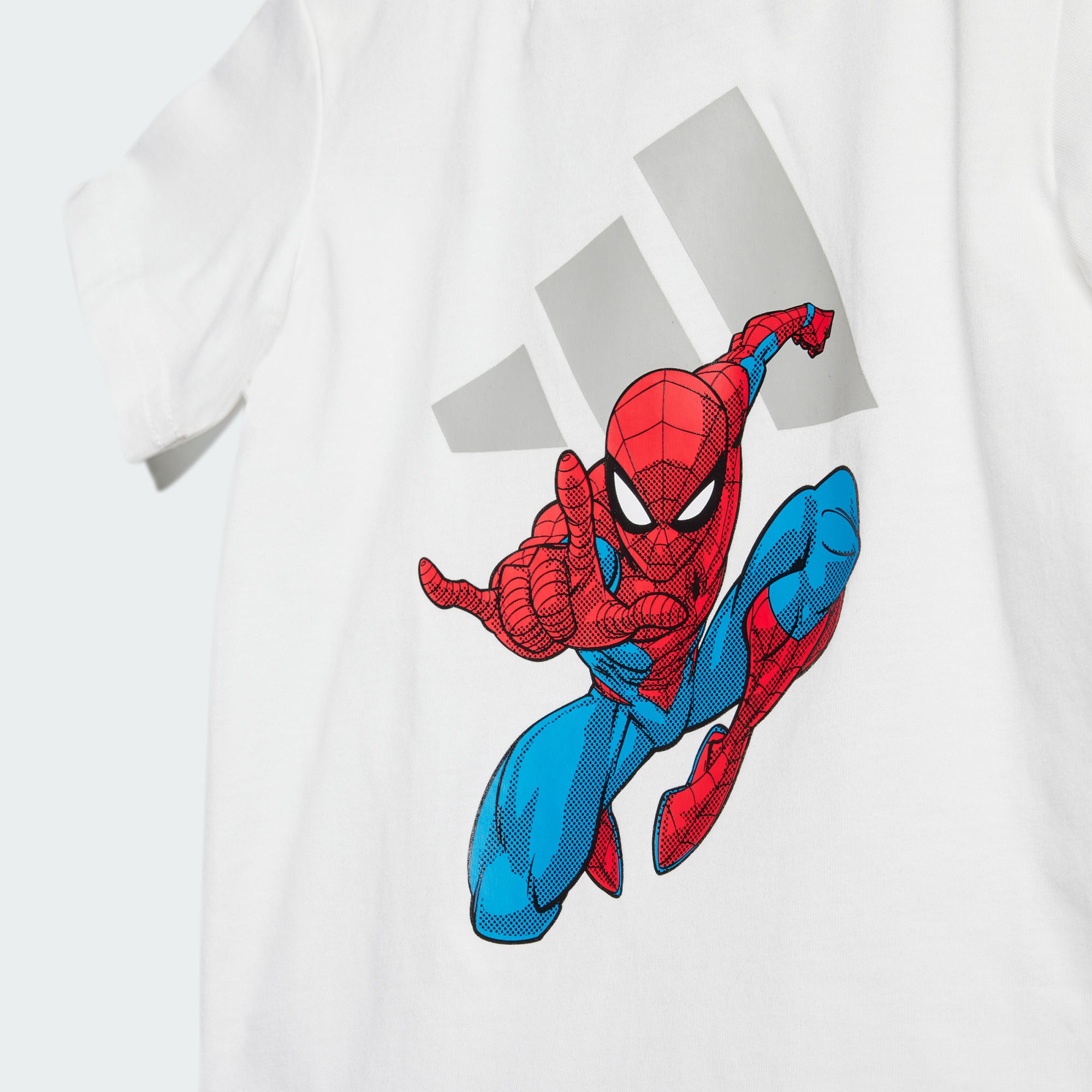Adidas  Kids Blue Kids X Marvel Spider Man Tee Set Kids 0-3 Months