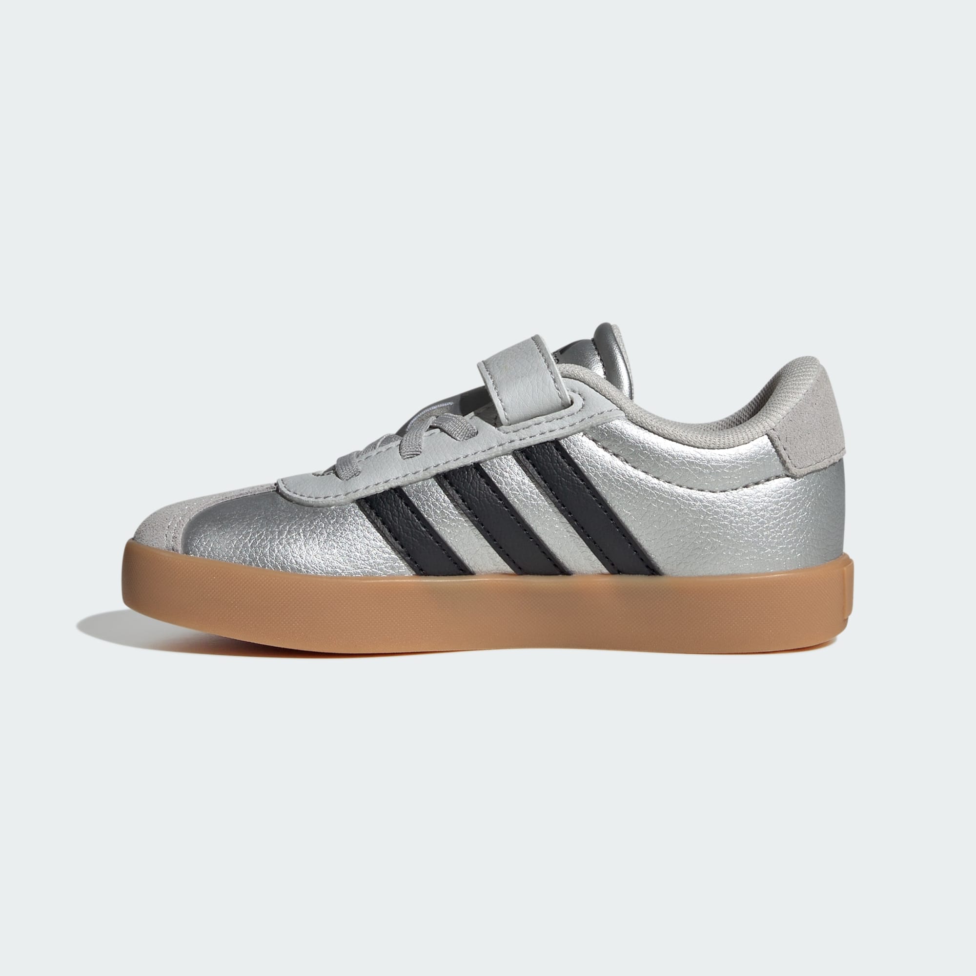 Adidas Kids Vl Court 3.0 Skateboarding Shoes Kids Black