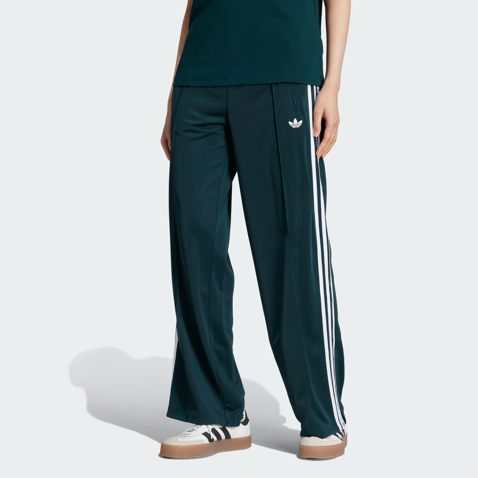 Adidas Originals Women Adicolor Classic Firebird Loose Track Brown