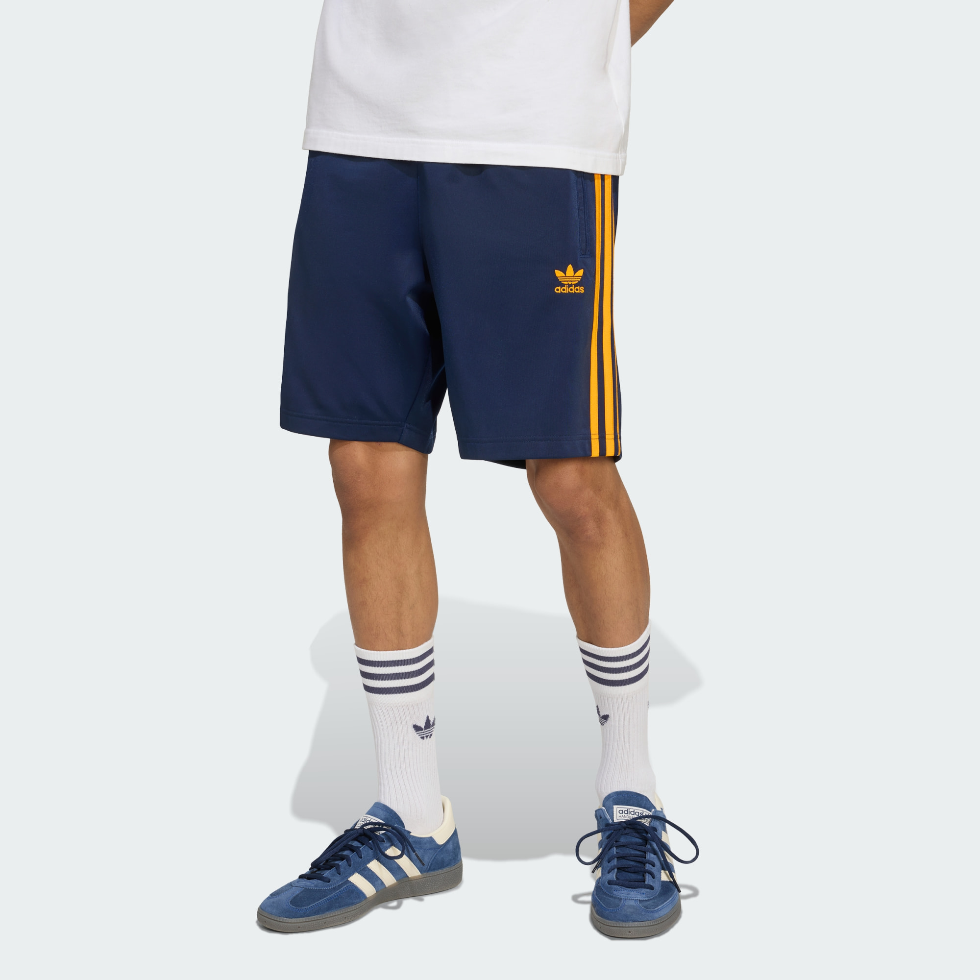 Adidas Originals Men Adicolor Firebird Shorts Red