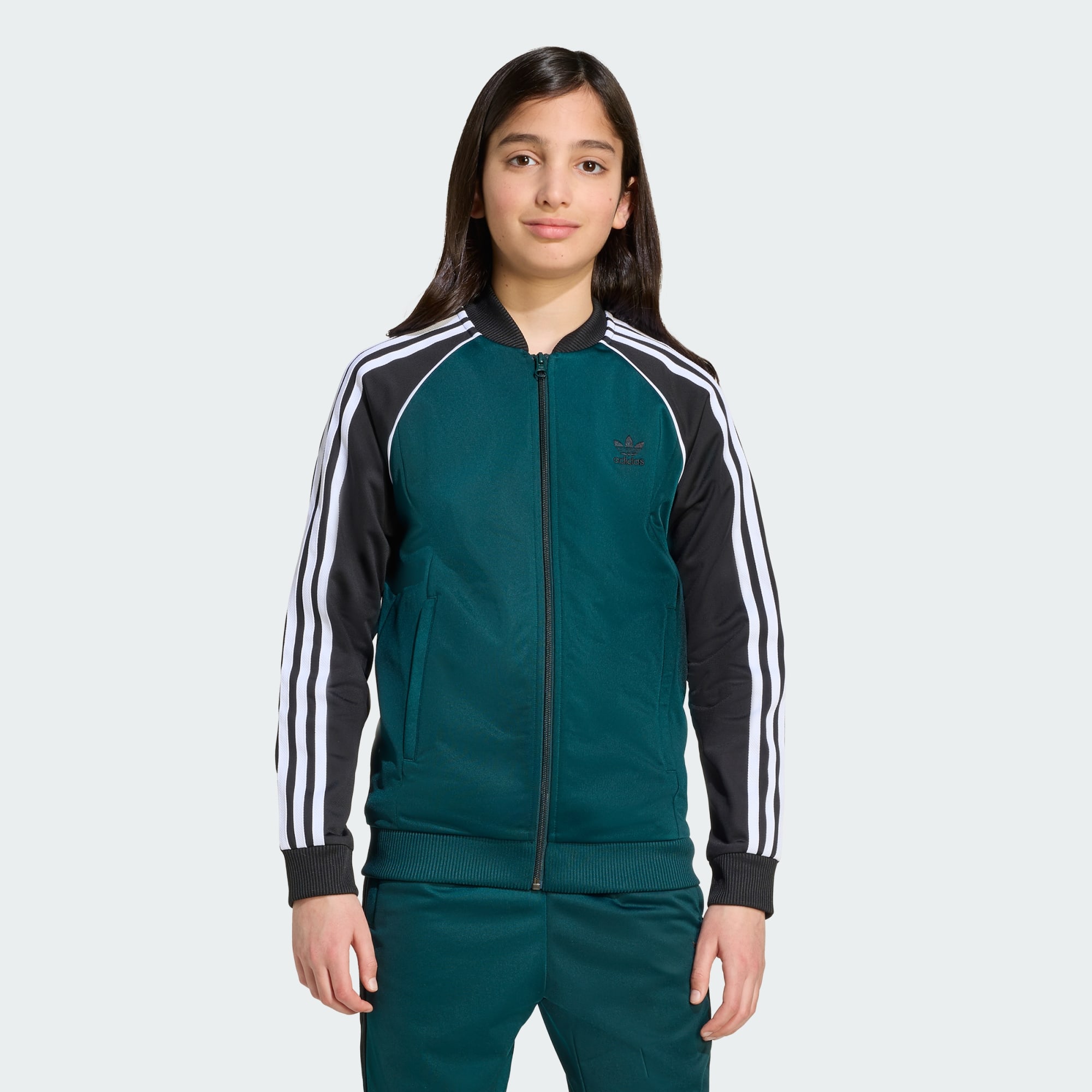 Adidas Originals Kids Adicolor Sst Track Top Kids Black