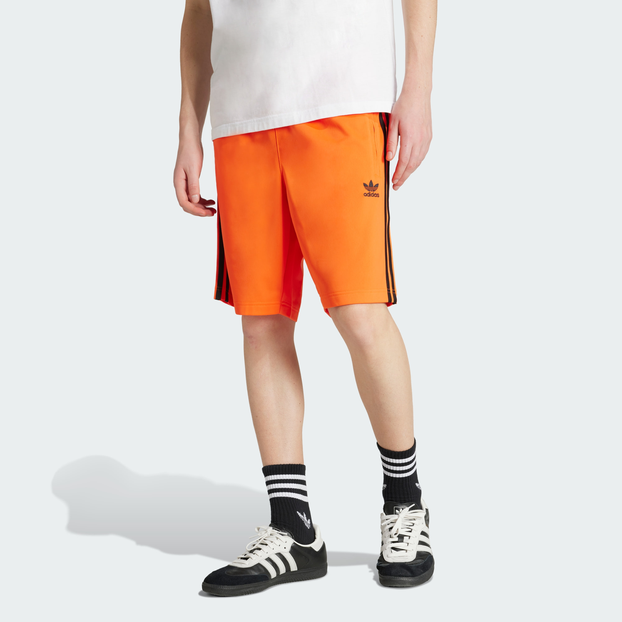 Adidas Originals Men Adicolor Firebird Shorts Red