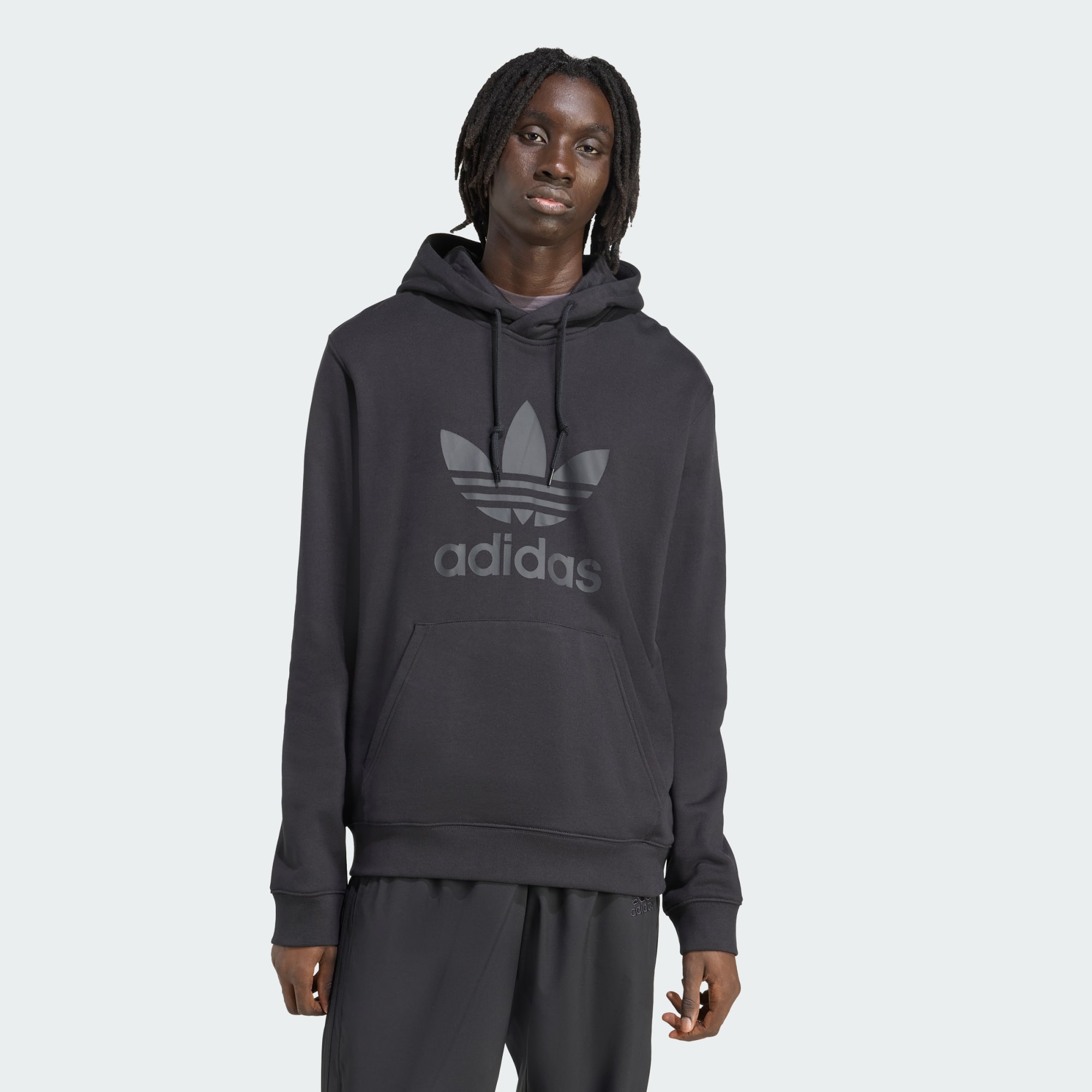 Adidas Originals Men Adicolor Classics Trefoil Hoodie Green
