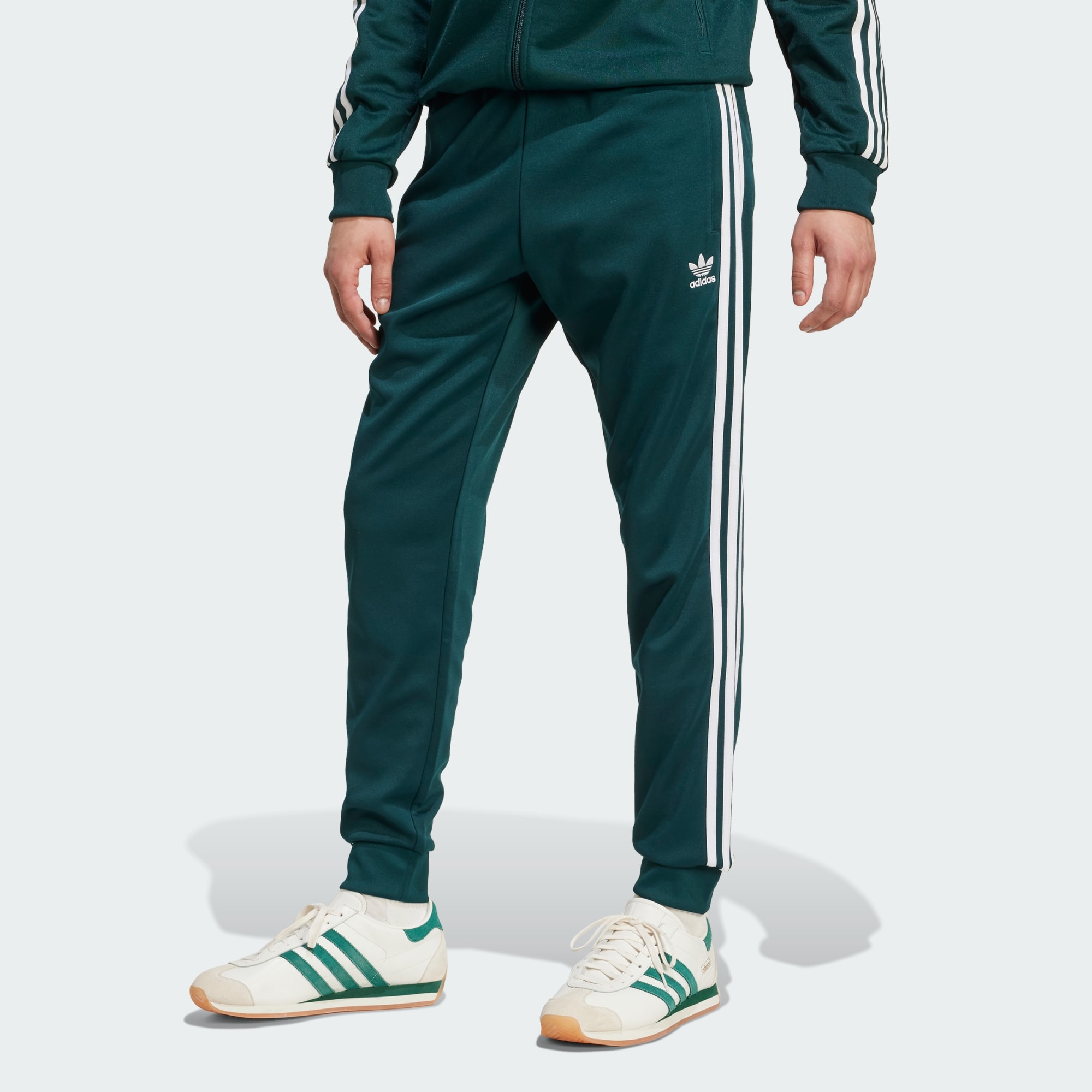 Adidas Originals Men Adicolor Classics Sst Track Pants Green