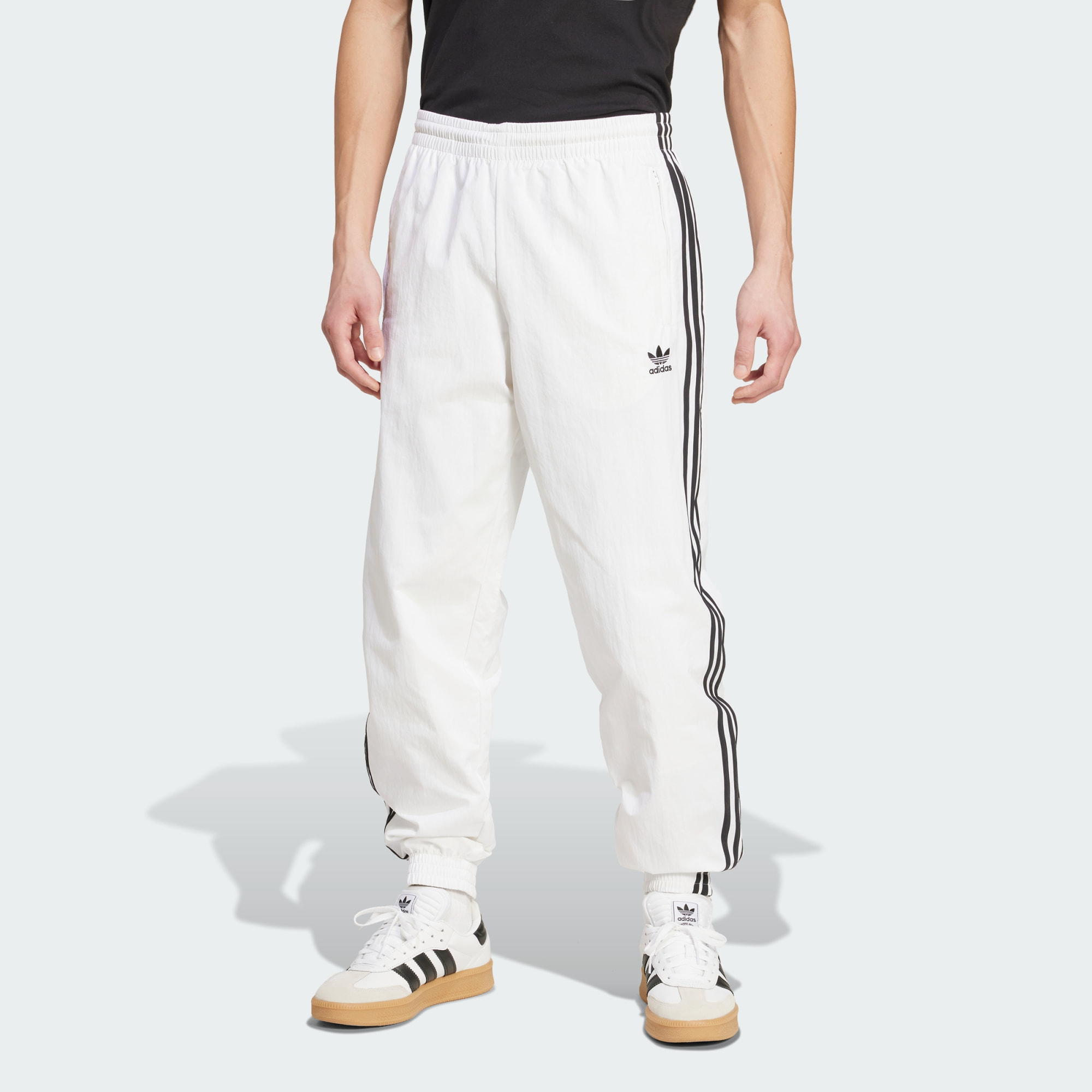 Adidas Originals Men Adicolor Woven Firebird Track Pants Black