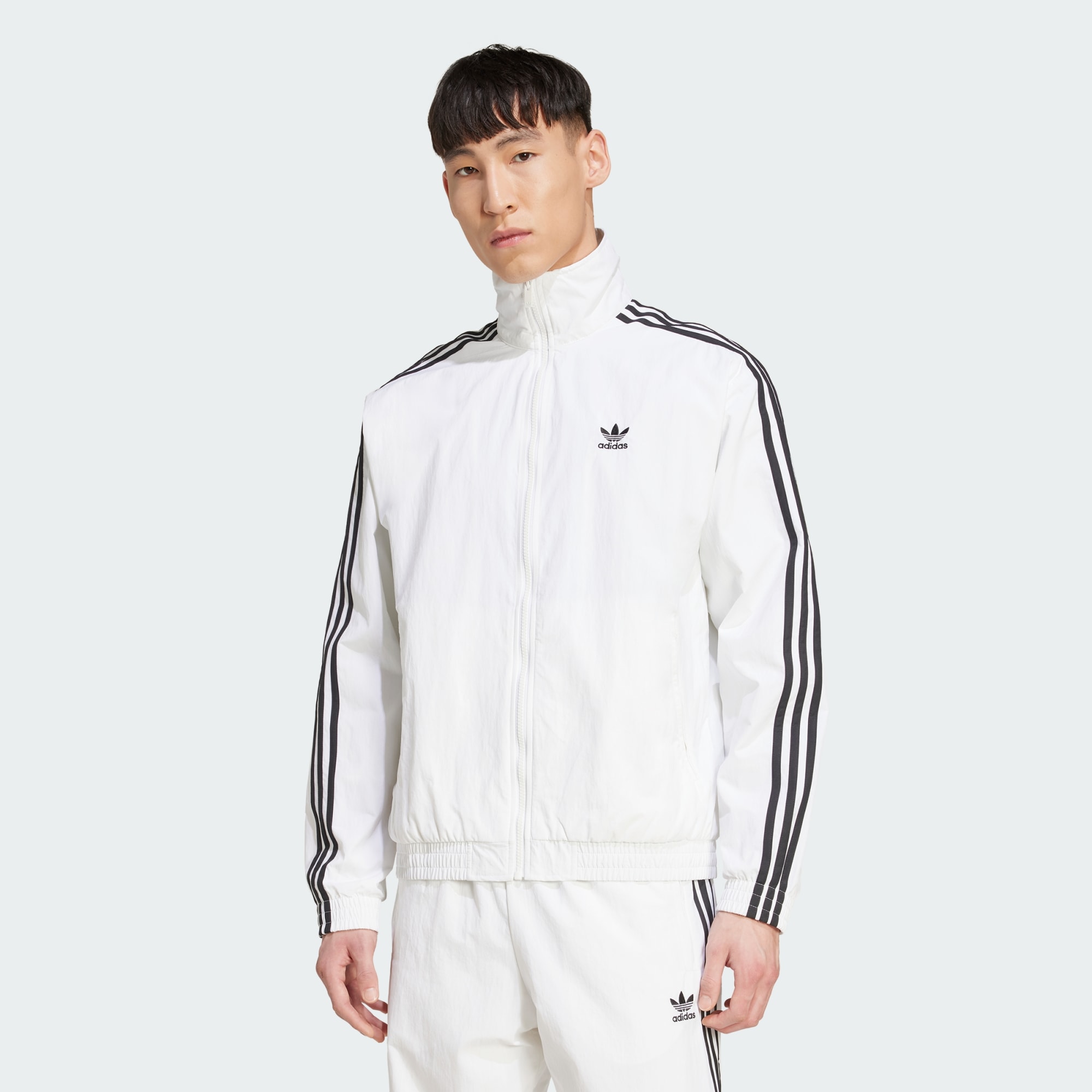 Adidas Originals Men Adicolor Woven Firebird Track Top Black