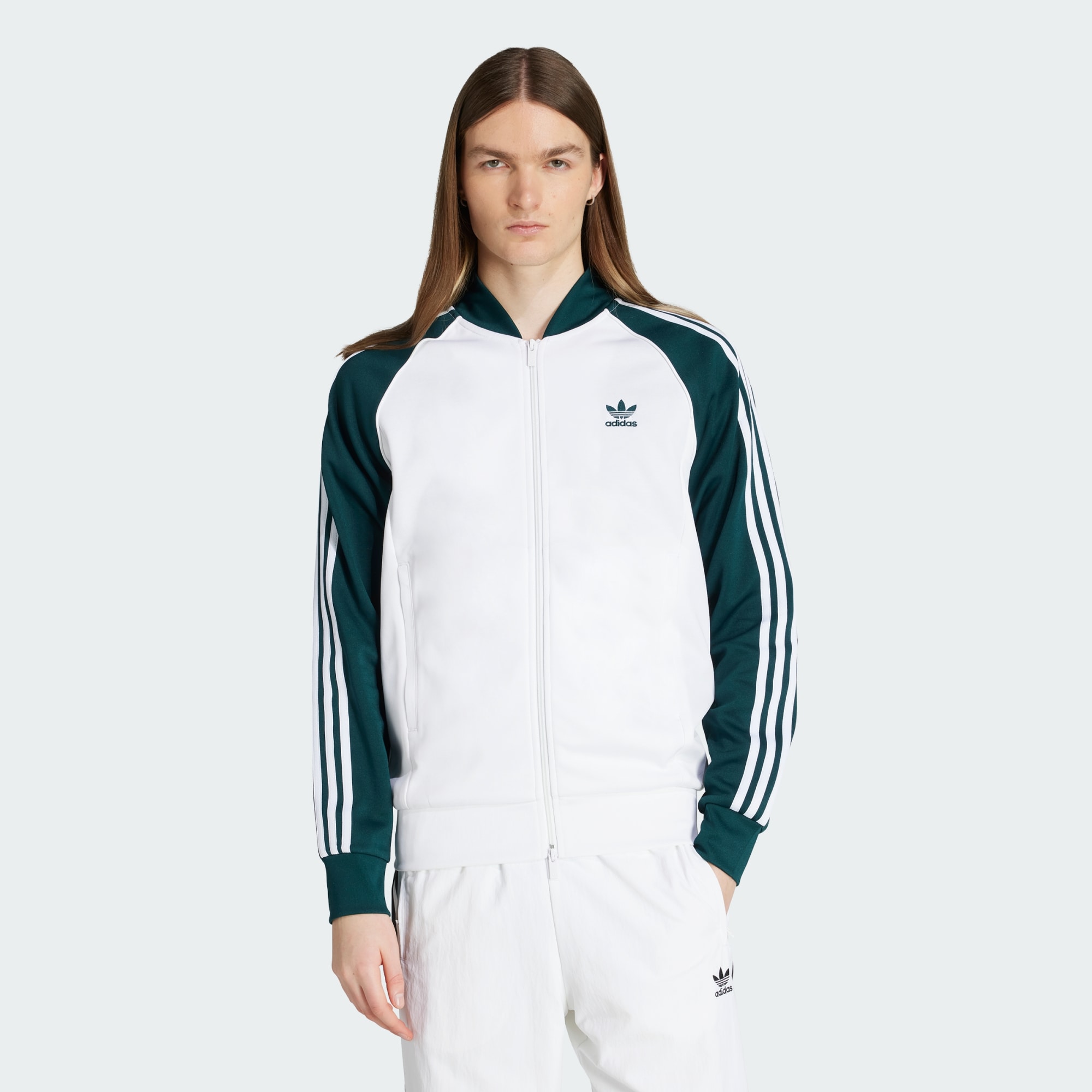 Adidas Originals Men Adicolor Classics Sst Track Jacket Green