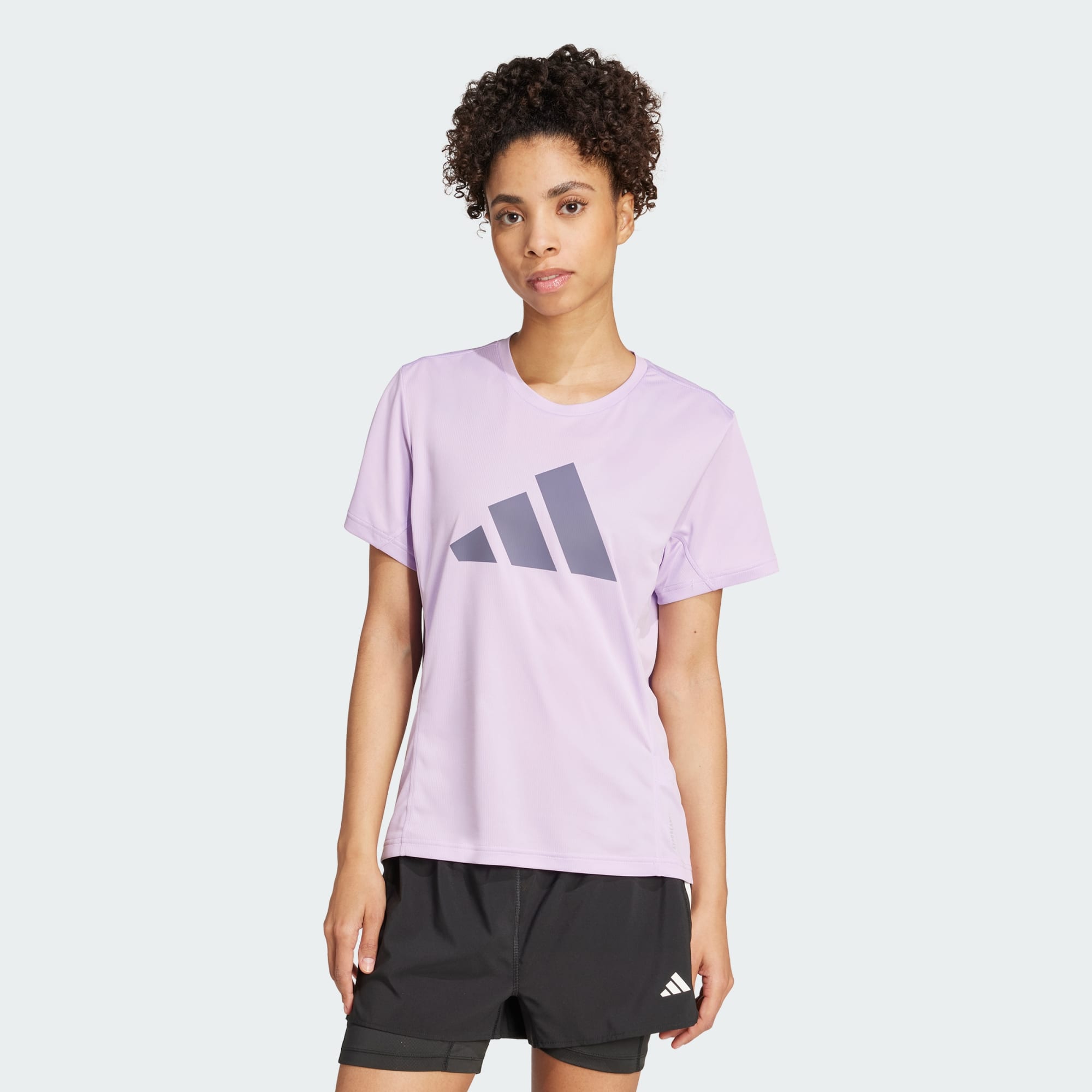 Adidas Women Run It Tee Black