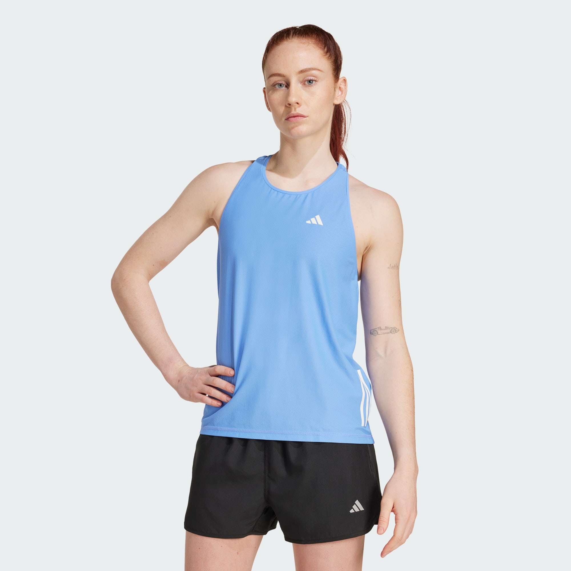Adidas Women Own The Run Tank Top White