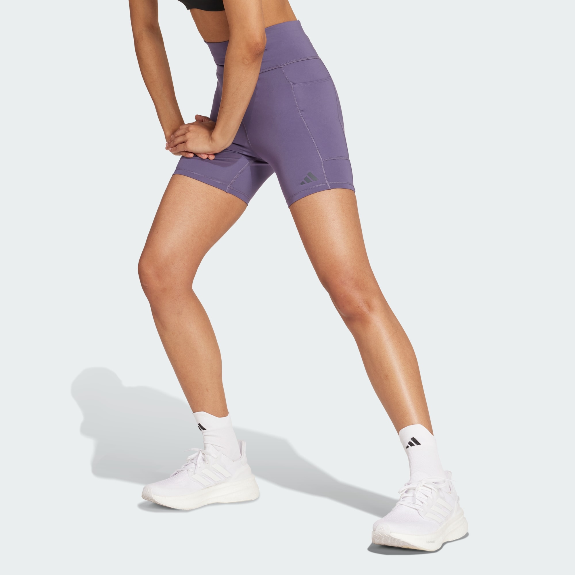 Adidas Women Own The Run Short Leggings Black