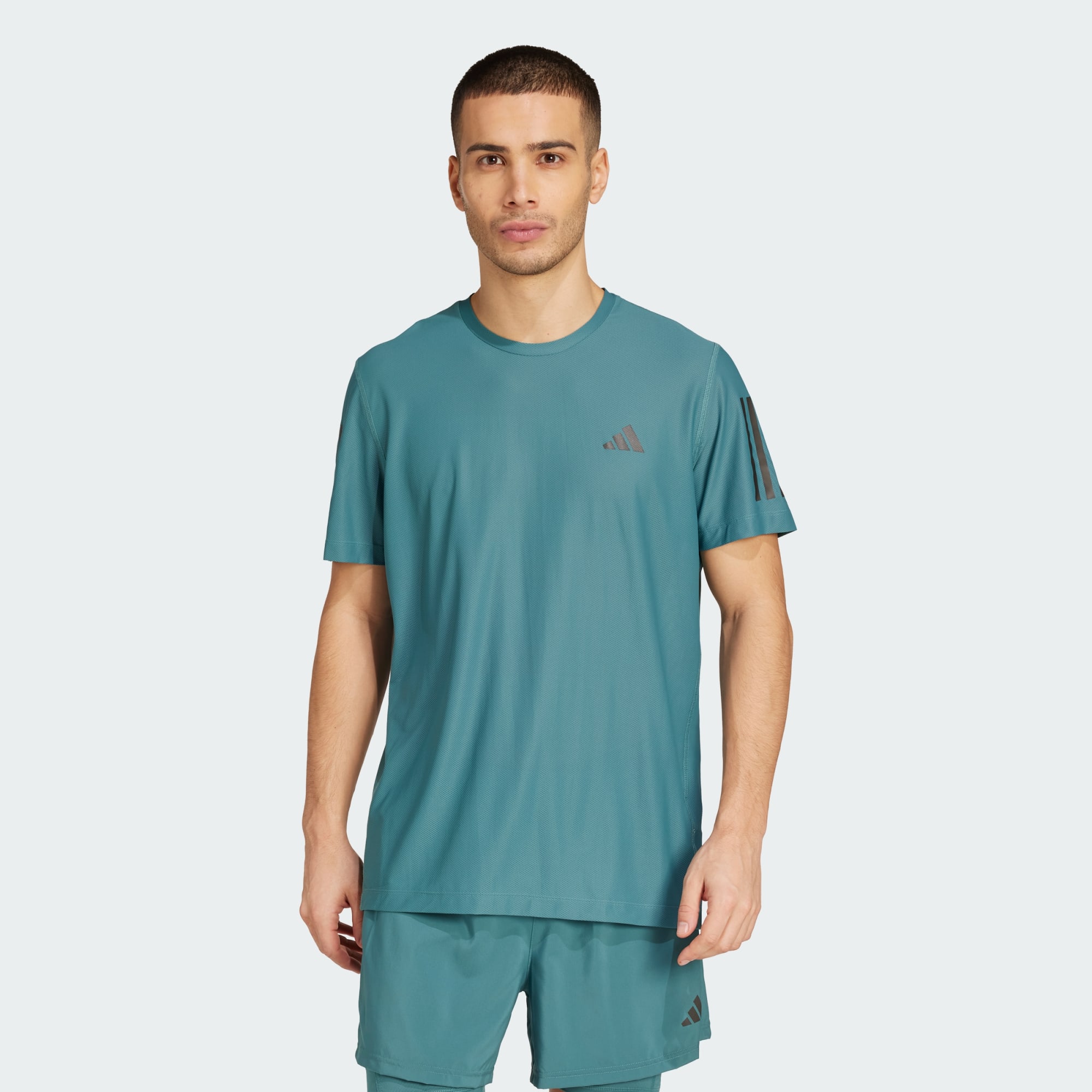 Adidas Men Own The Run Tee Black