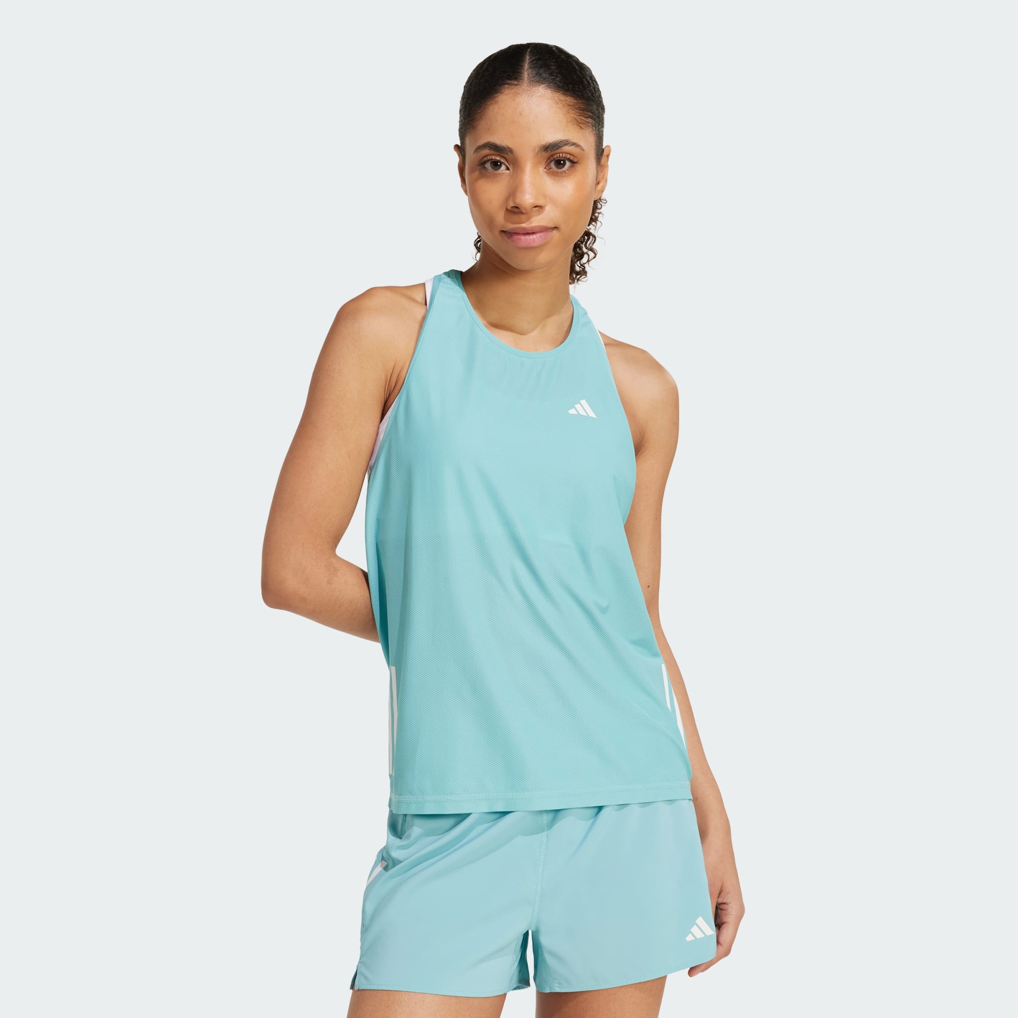 Adidas Women Own The Run Tank Top White