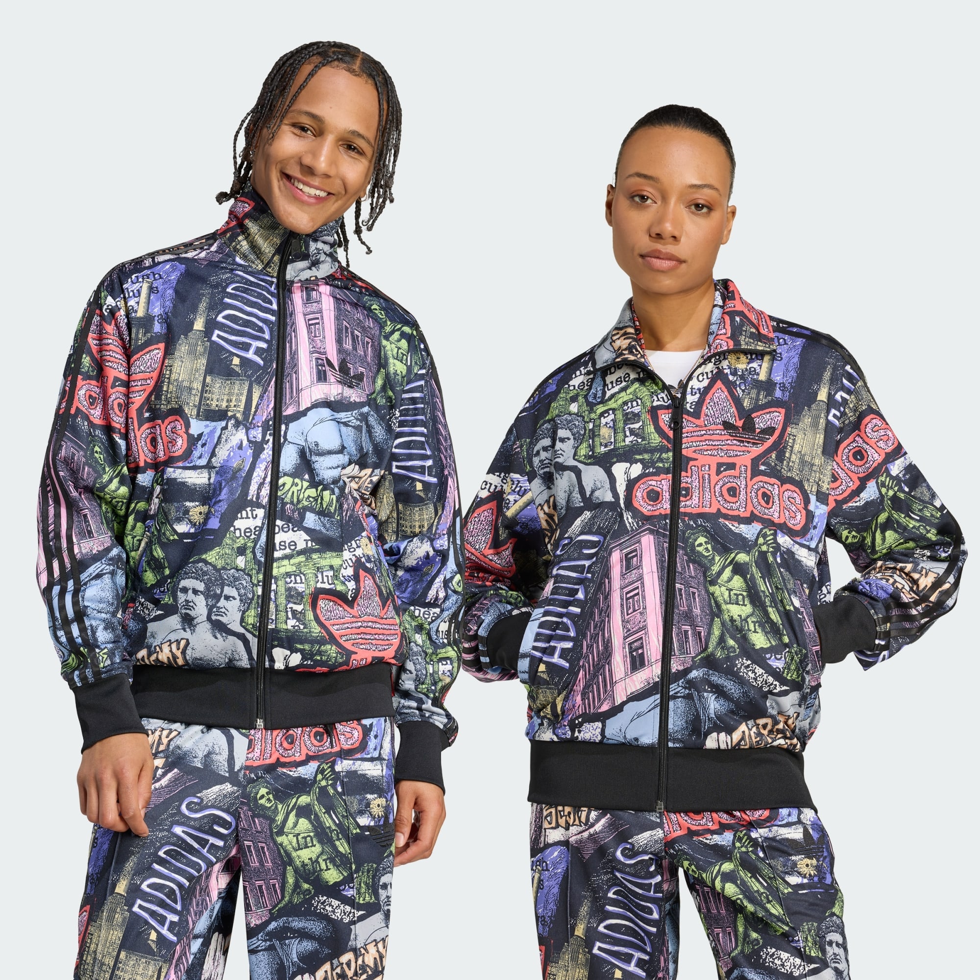 adidas Originals Unisex adidas x Jeremy Scott AOP Track Top