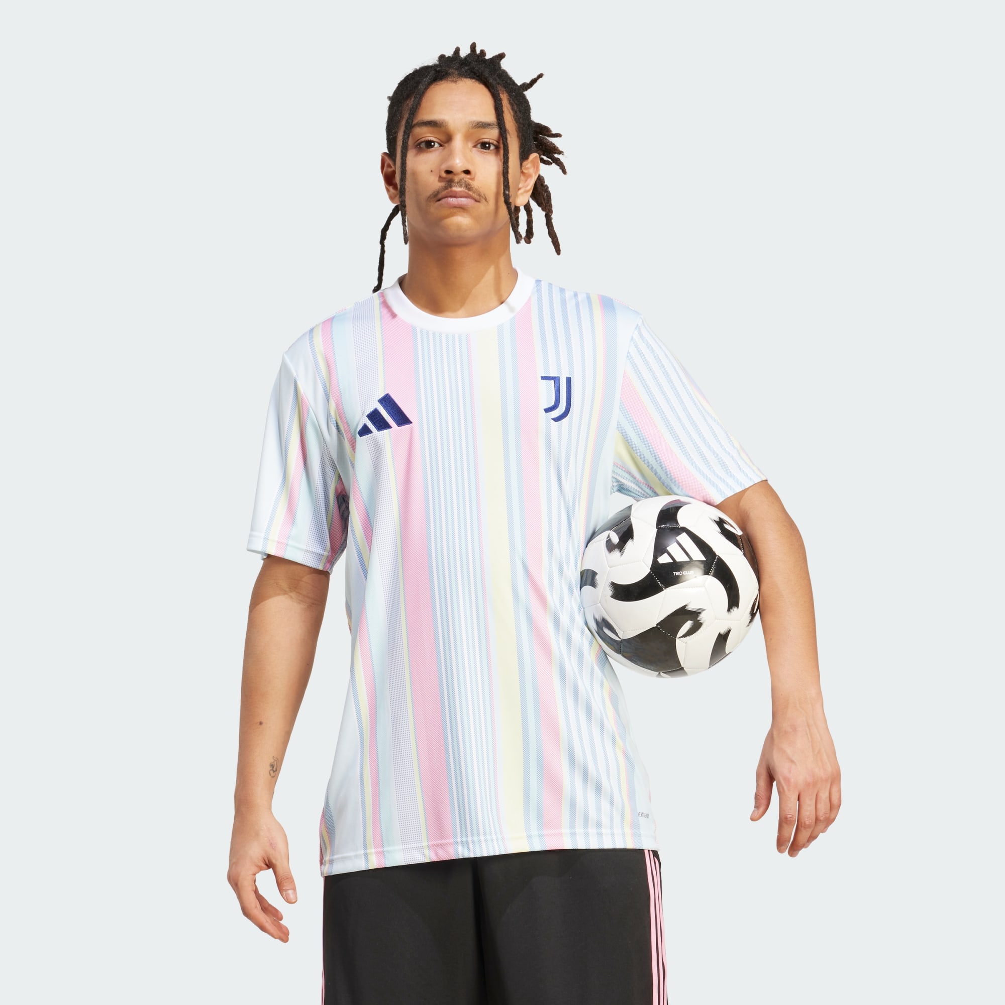 Adidas Men Juventus 25 26 Pre Match Jersey White