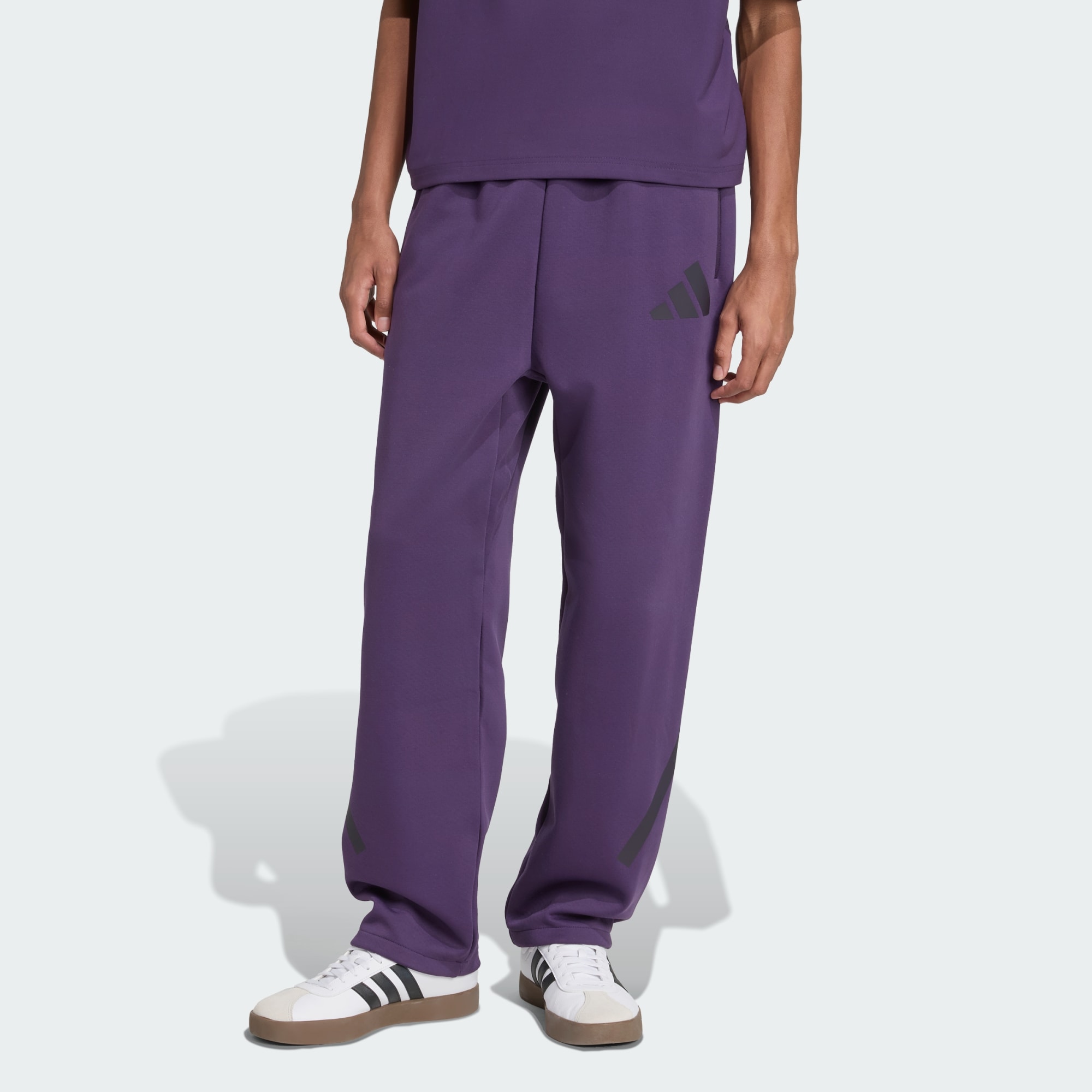 Adidas Men Z.n.e. Open Hem Pants Beige
