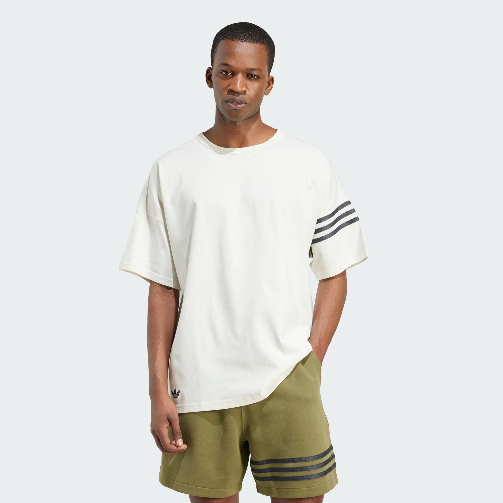Adidas Originals Men Neuclassics Tee White