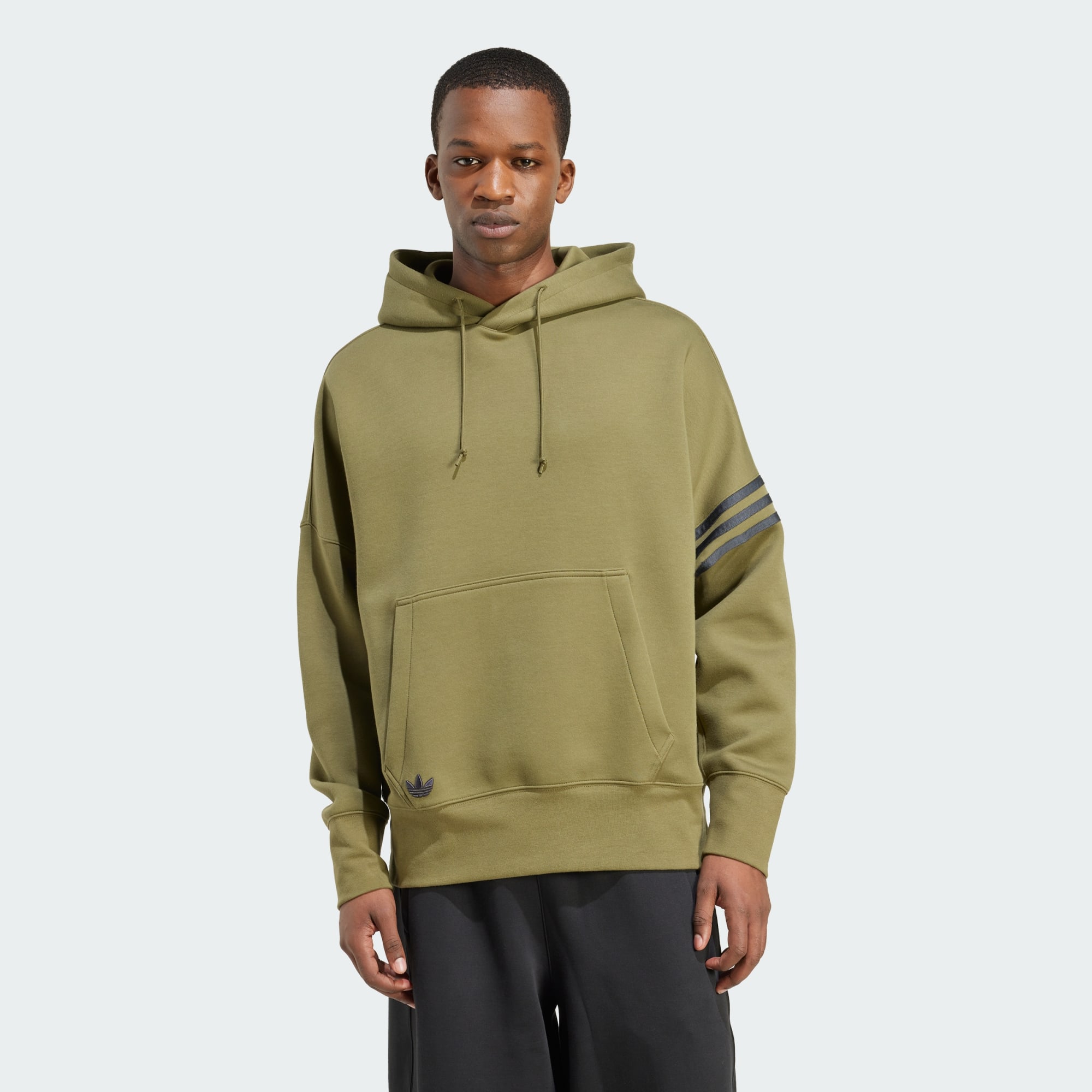 Adidas Originals Men Neuclassics Hoodie Burgundy