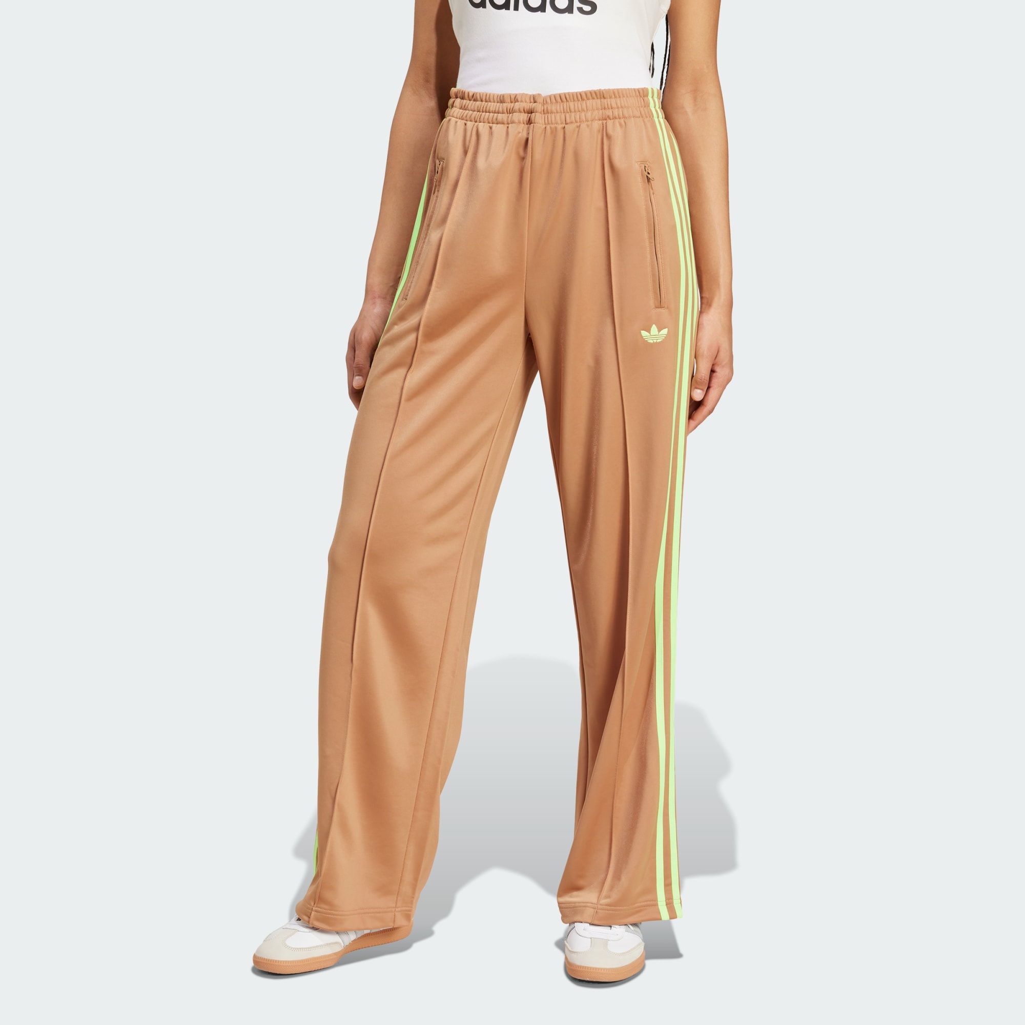 Adidas Originals Women Adicolor Classic Firebird Loose Track Brown