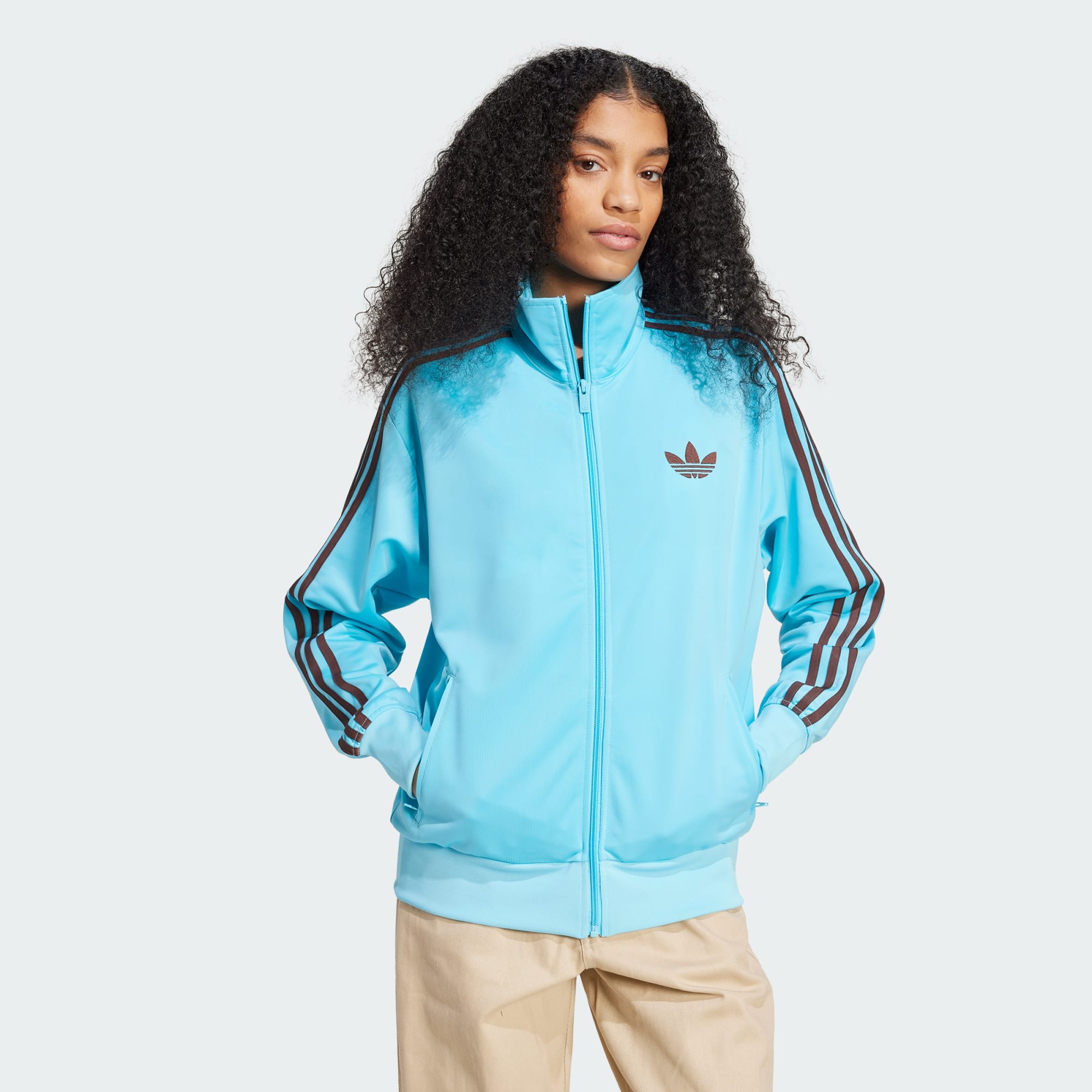 Adidas Originals Women Adicolor Classic Firebird Loose Track Pink